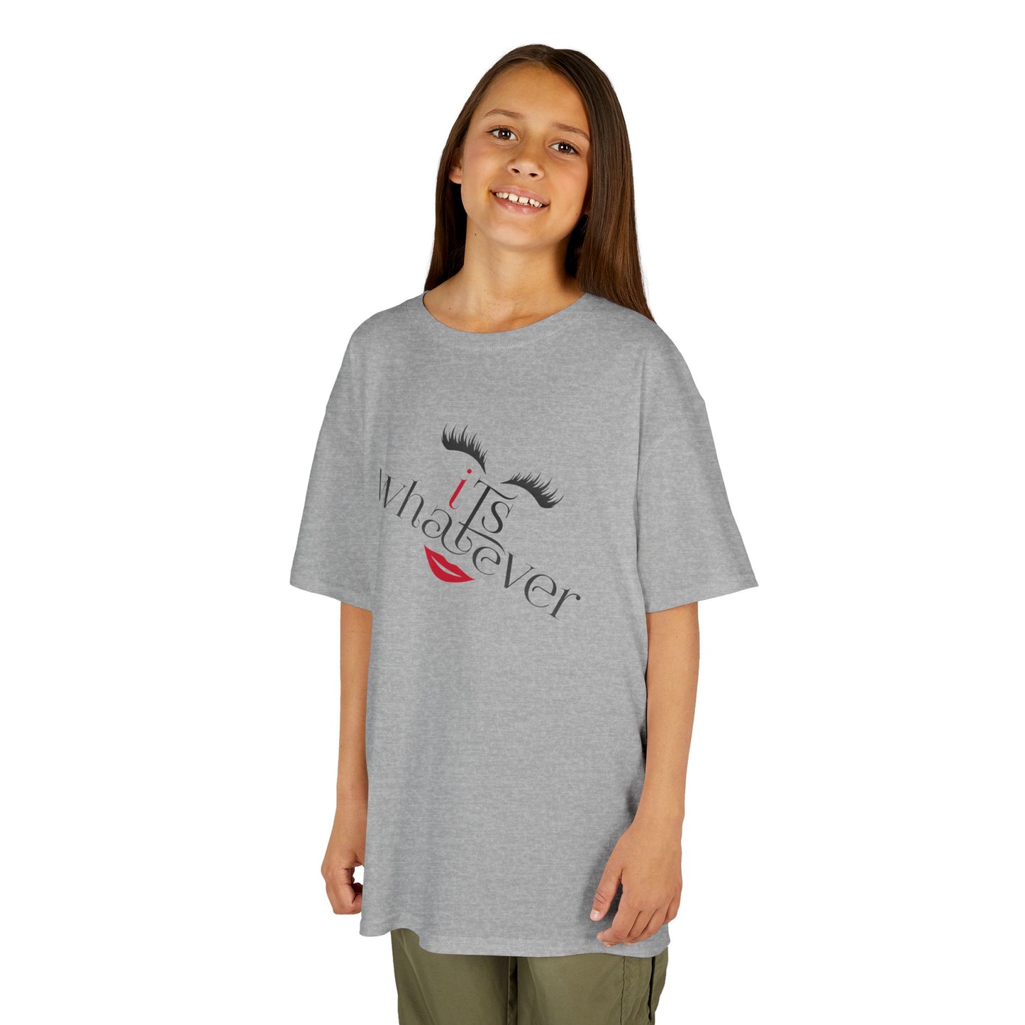 Kids Tee - 'It's Whatever' Trendy Fun Cotton T-Shirt