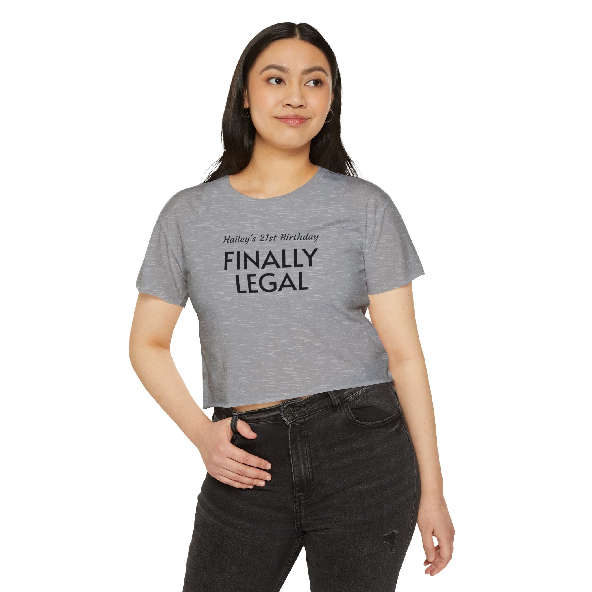 Finally Legal Crop Top