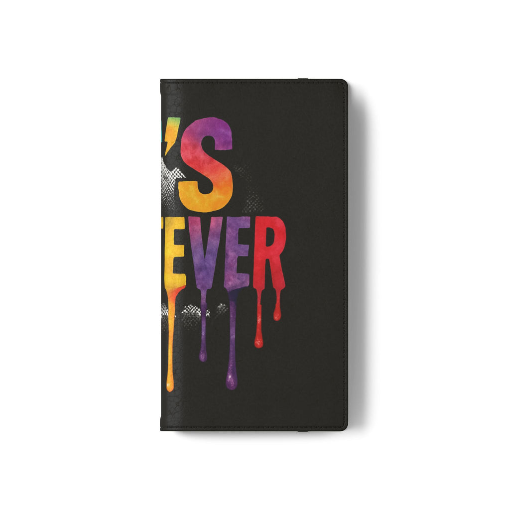 Rainbow Drip Flip Case