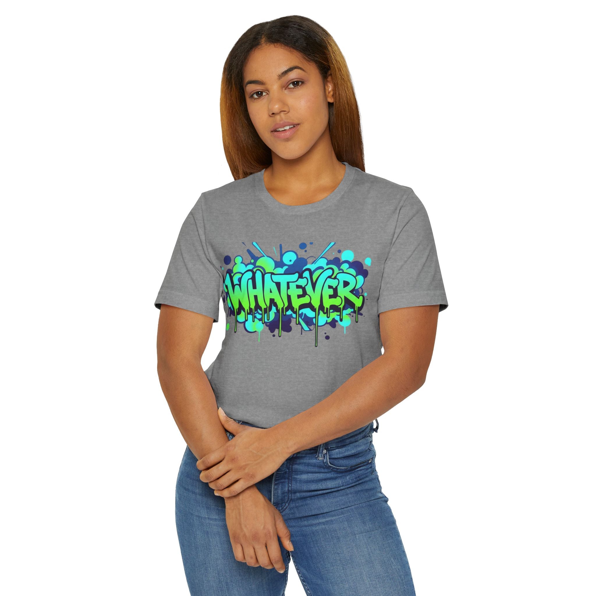 Urban Graffiti Drip Tee — Streetwear Graphic T-Shirt