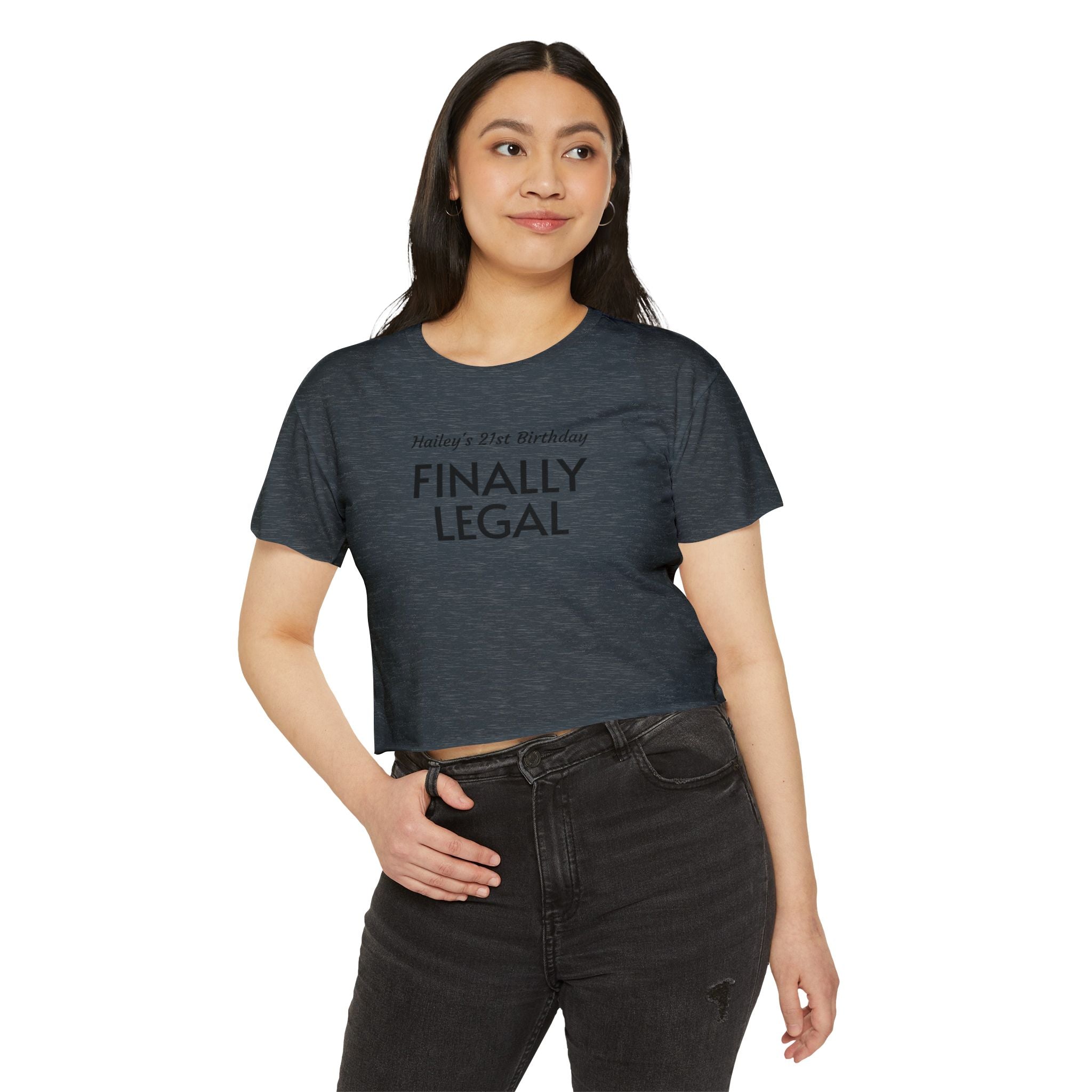 Finally Legal Crop Top