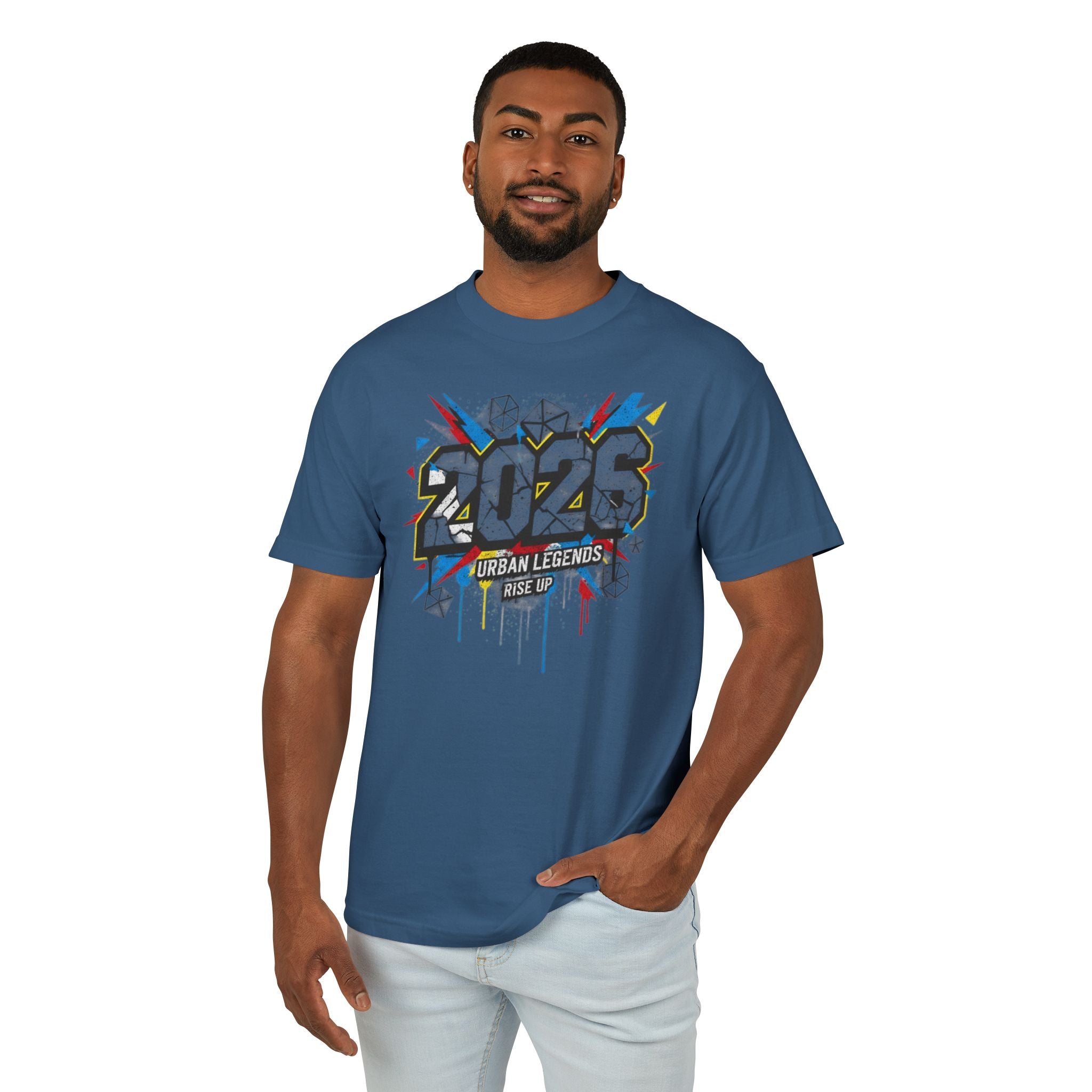 2026 Street Art Graphic Tee - Urban Legends College Streetwear T-Shirt