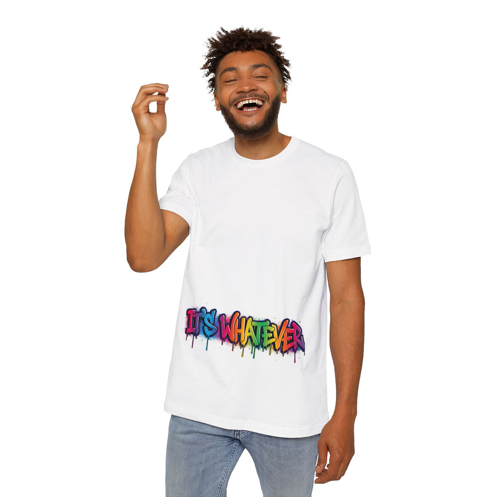 IT'S WHATEVER Graffiti Tee — Colorful Streetwear