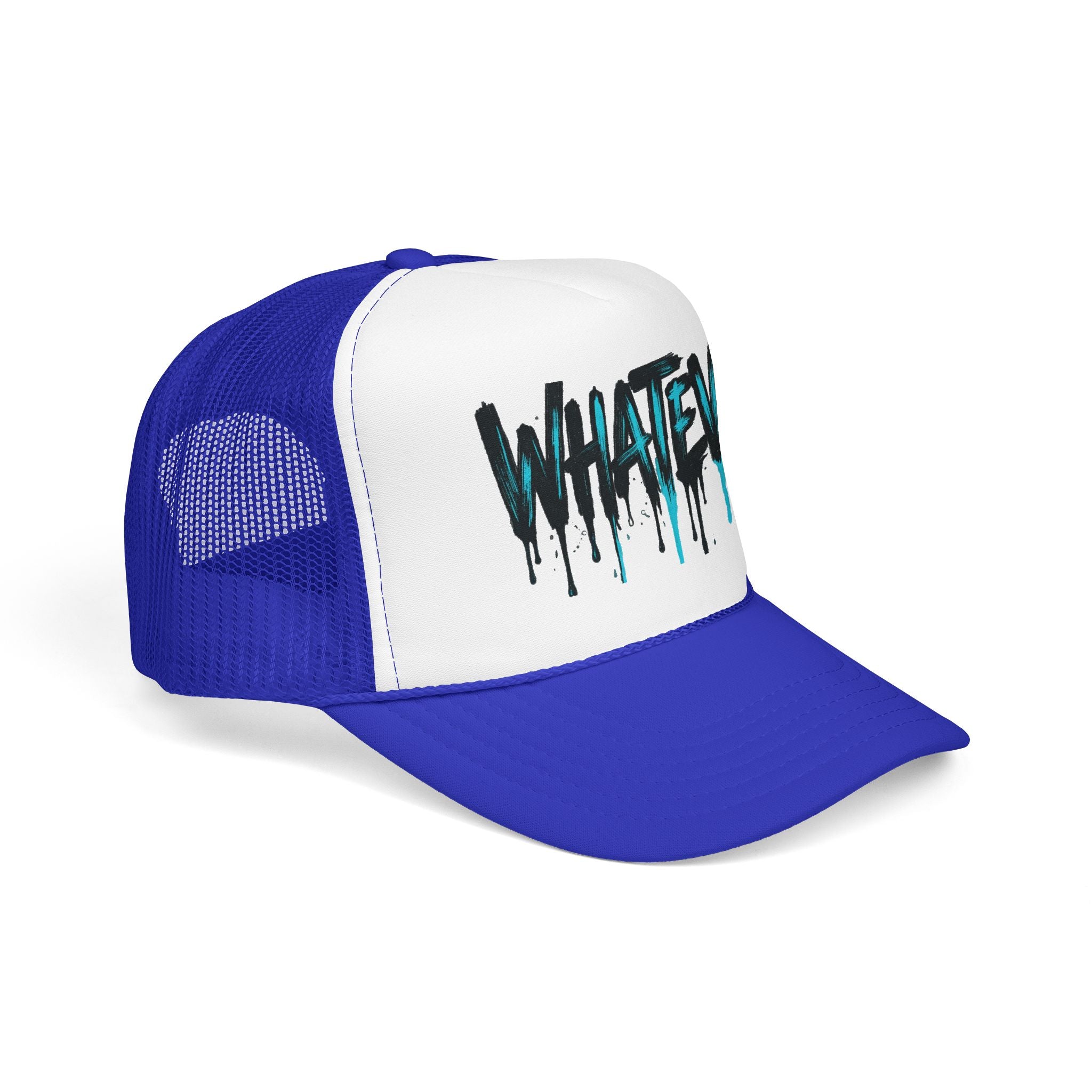 WHATEVER Drip Trucker Hat