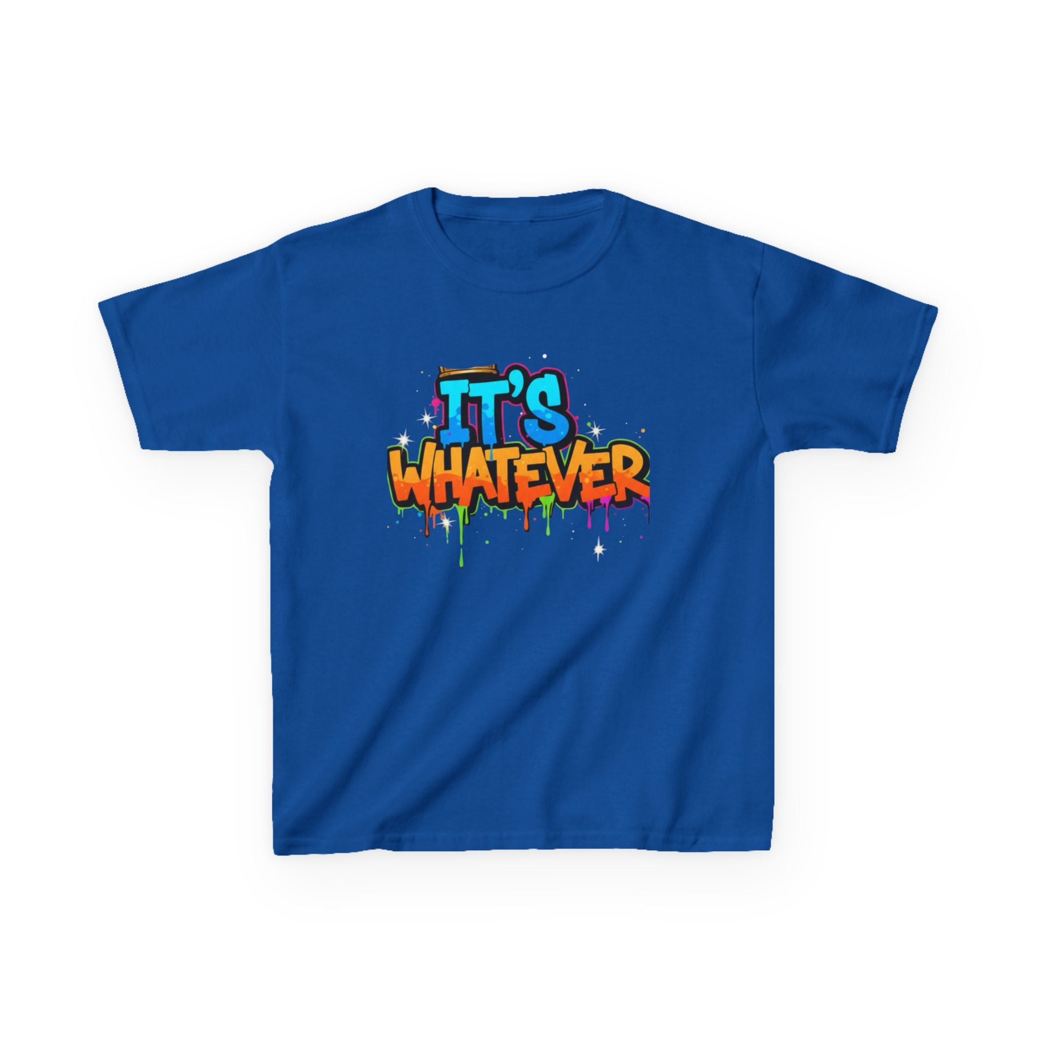 Color Drip Graffiti Kids Tee — Streetwear Graphic T-Shirt