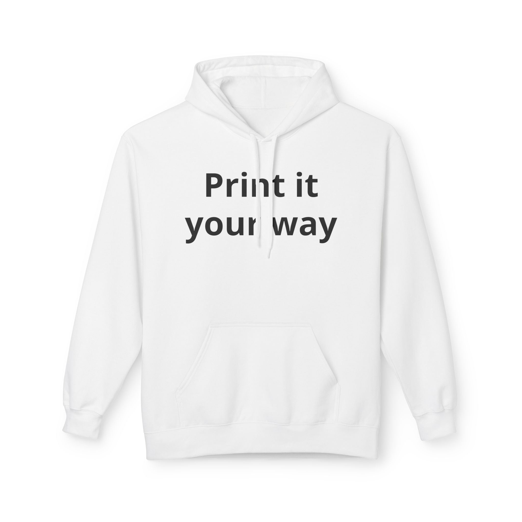 Customizable Midweight Hoodie