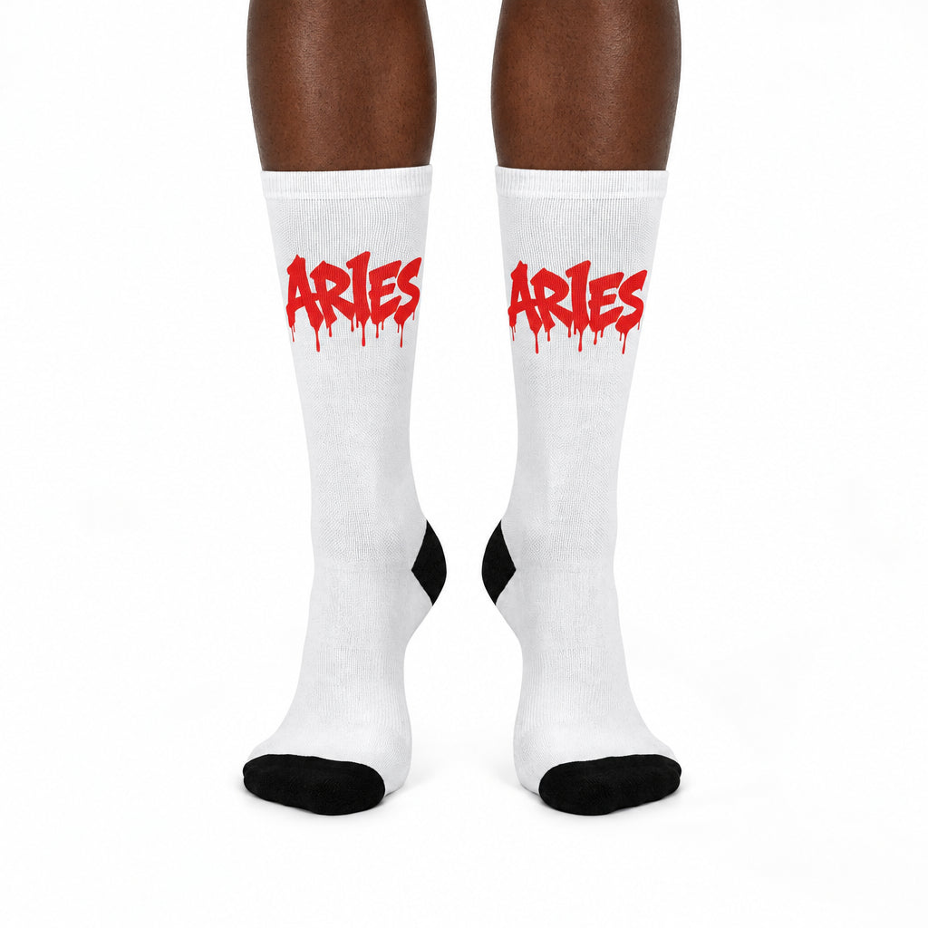 Aries Zodiac Crew Socks