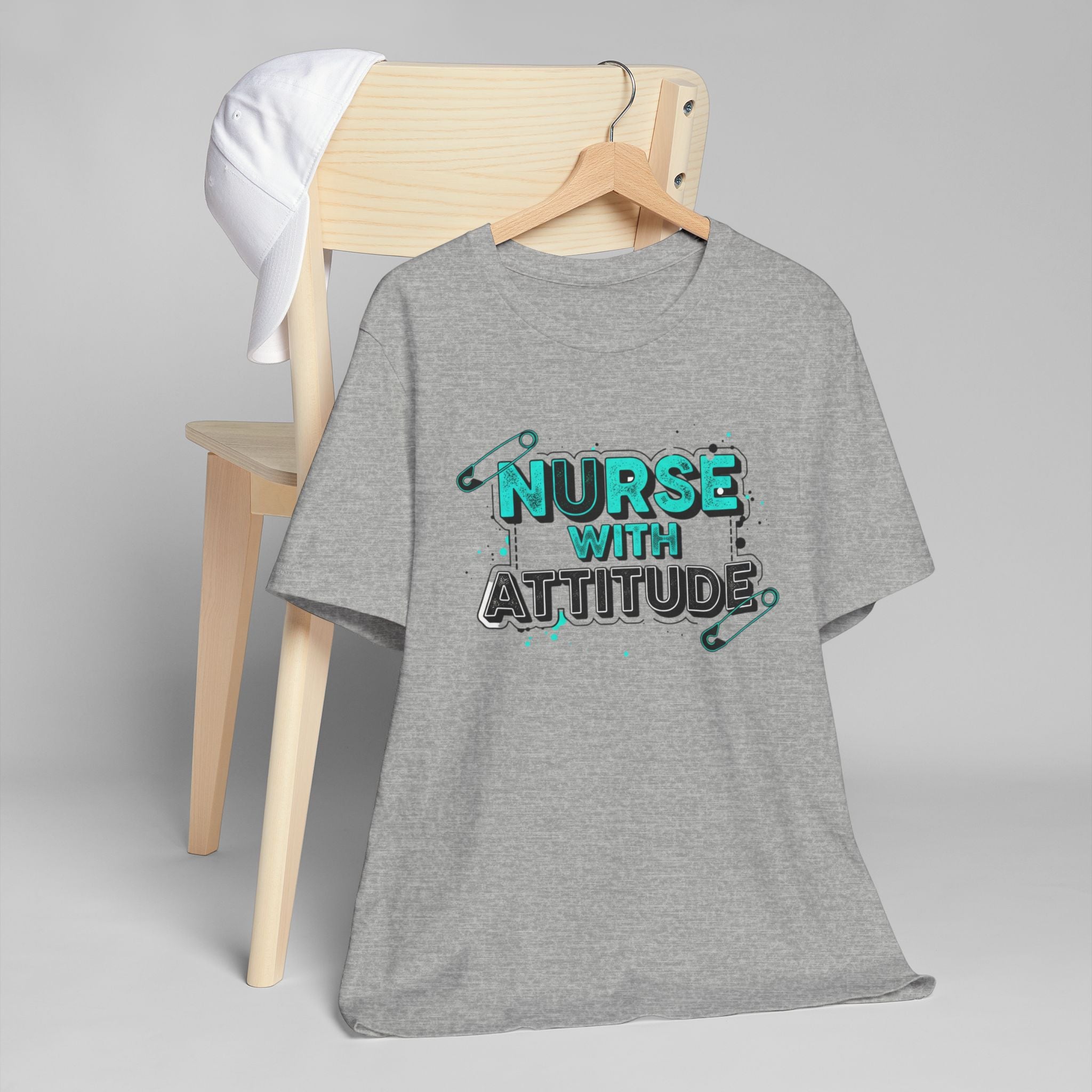 Nurse With Attitude T-Shirt — Funny Medical Tee for Nurses