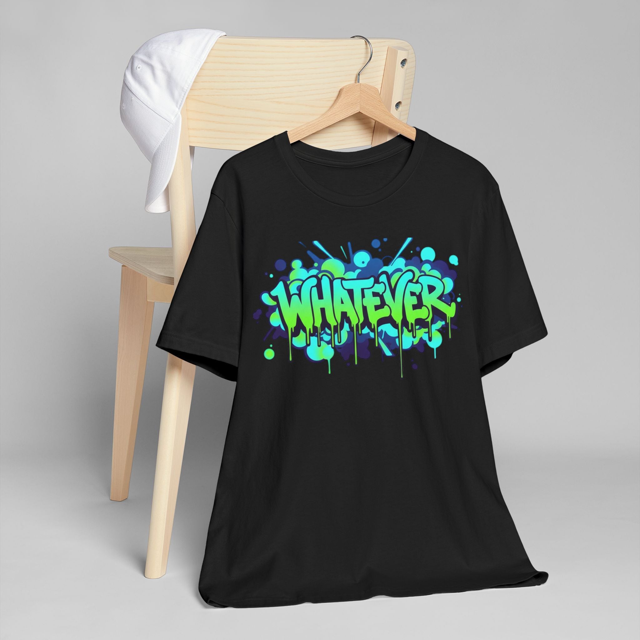 Urban Graffiti Drip Tee — Streetwear Graphic T-Shirt