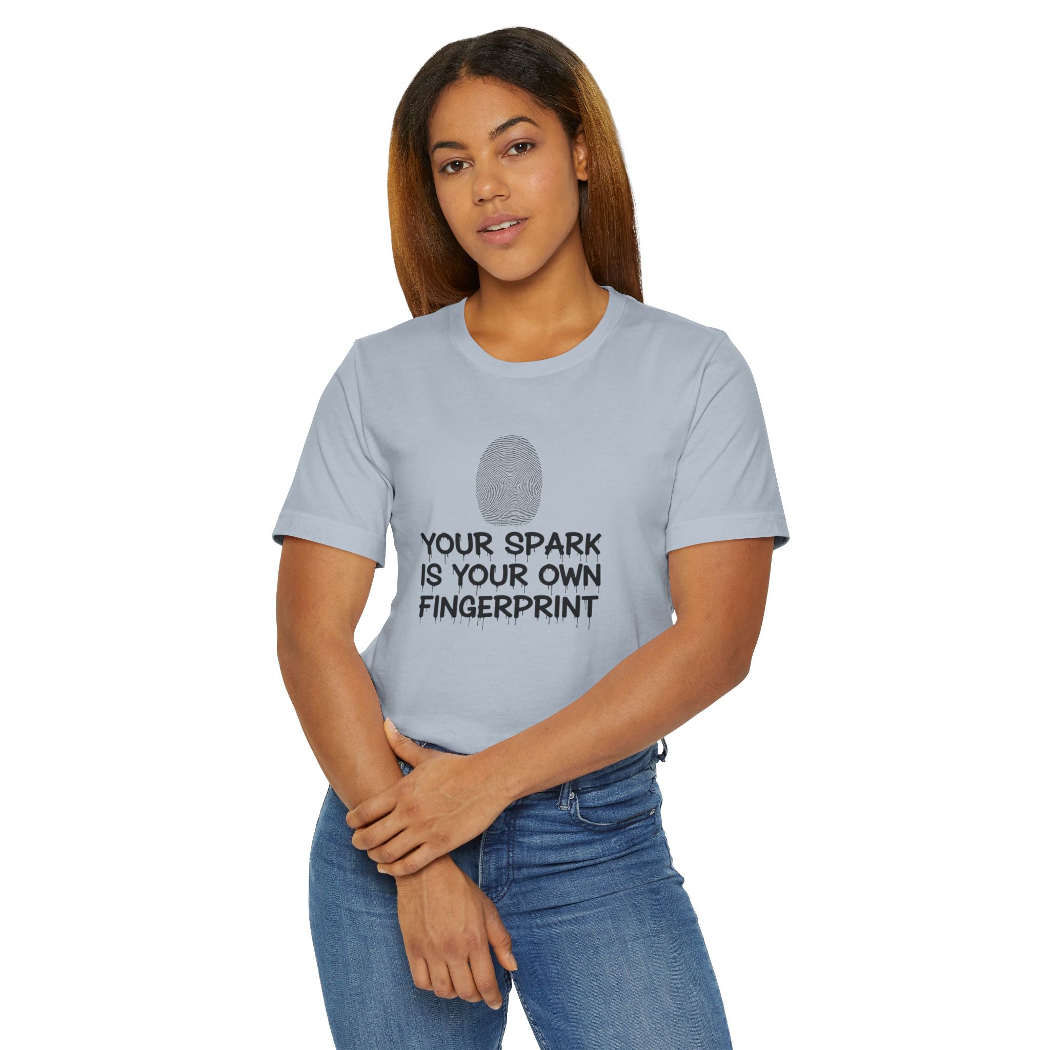 Your Spark Fingerprint Tee | Born to Stand Out