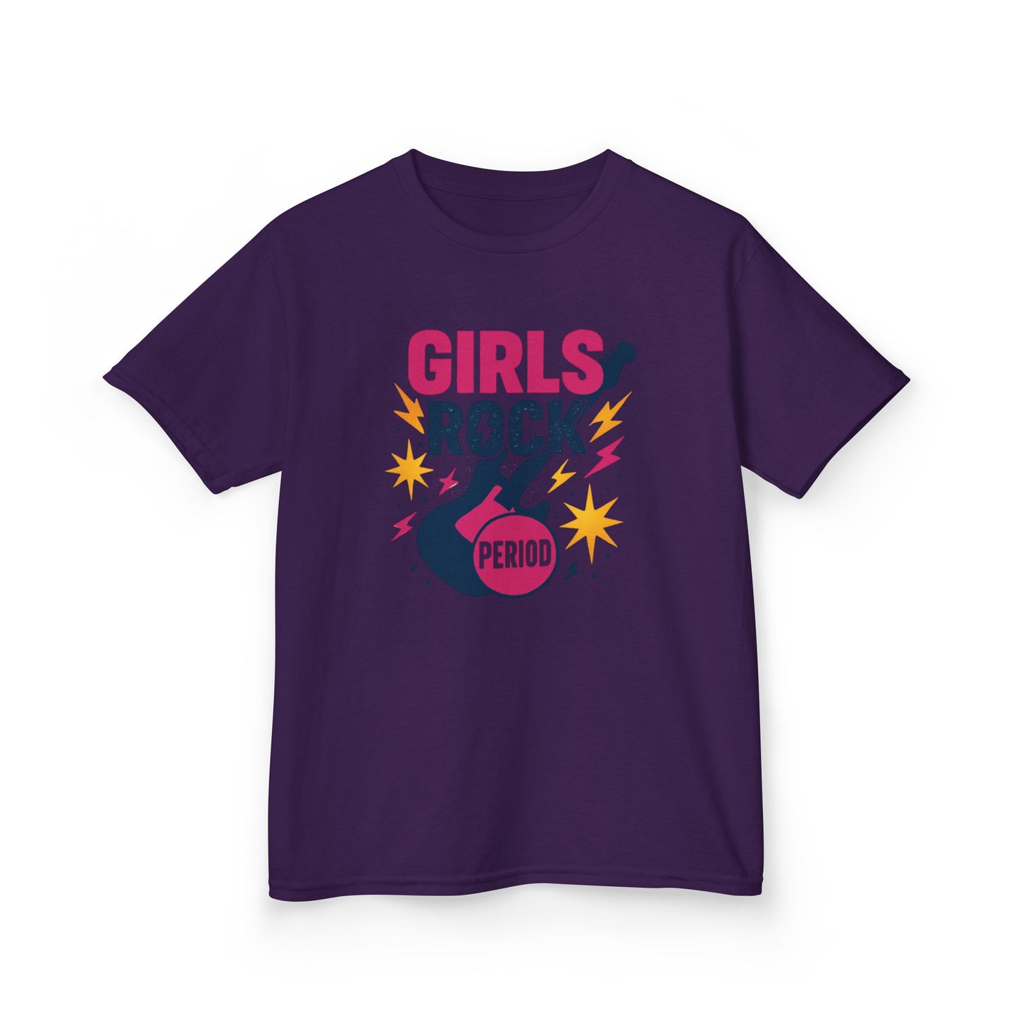 Girls Rock Period Kids Tee