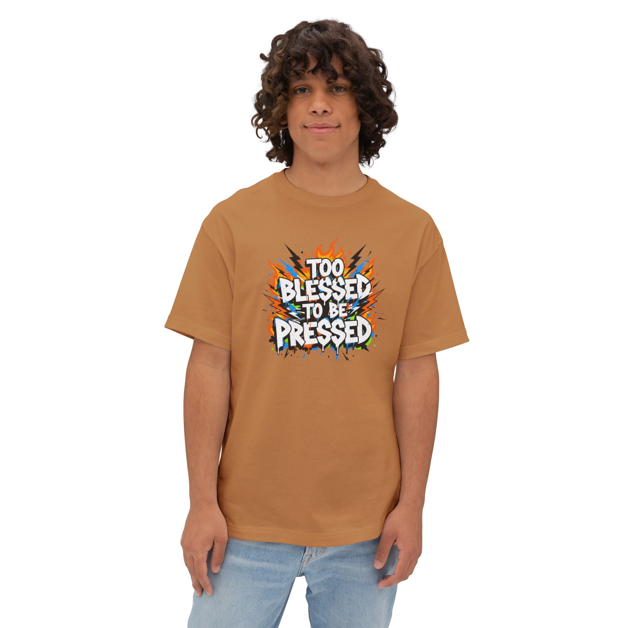 Too Blessed to Be Pressed Tee