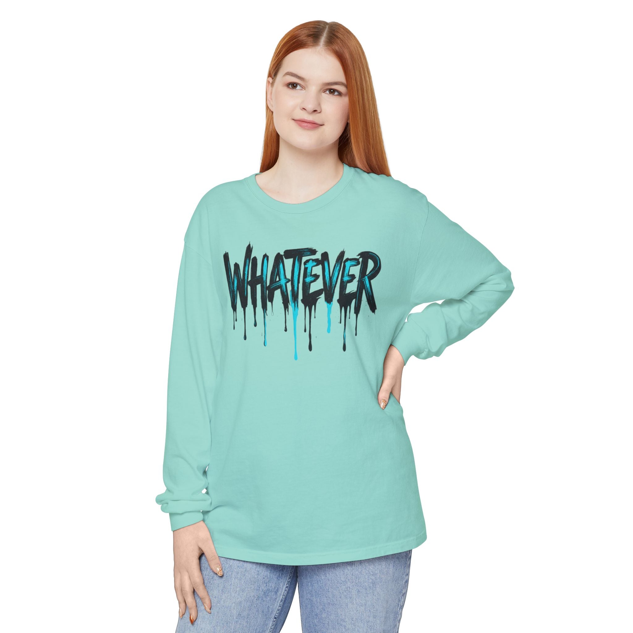 Whatever Drip Long Tee