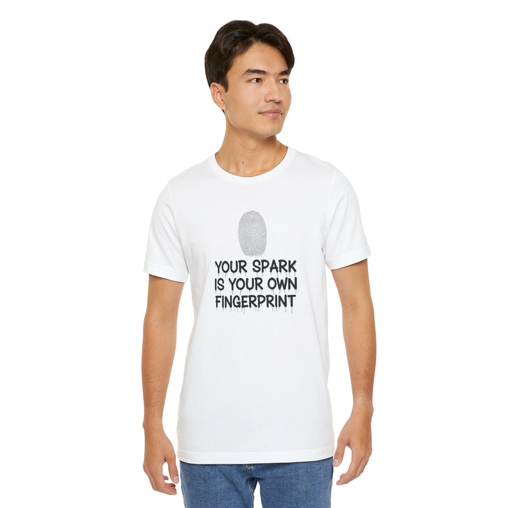 Your Spark Fingerprint Tee | Born to Stand Out
