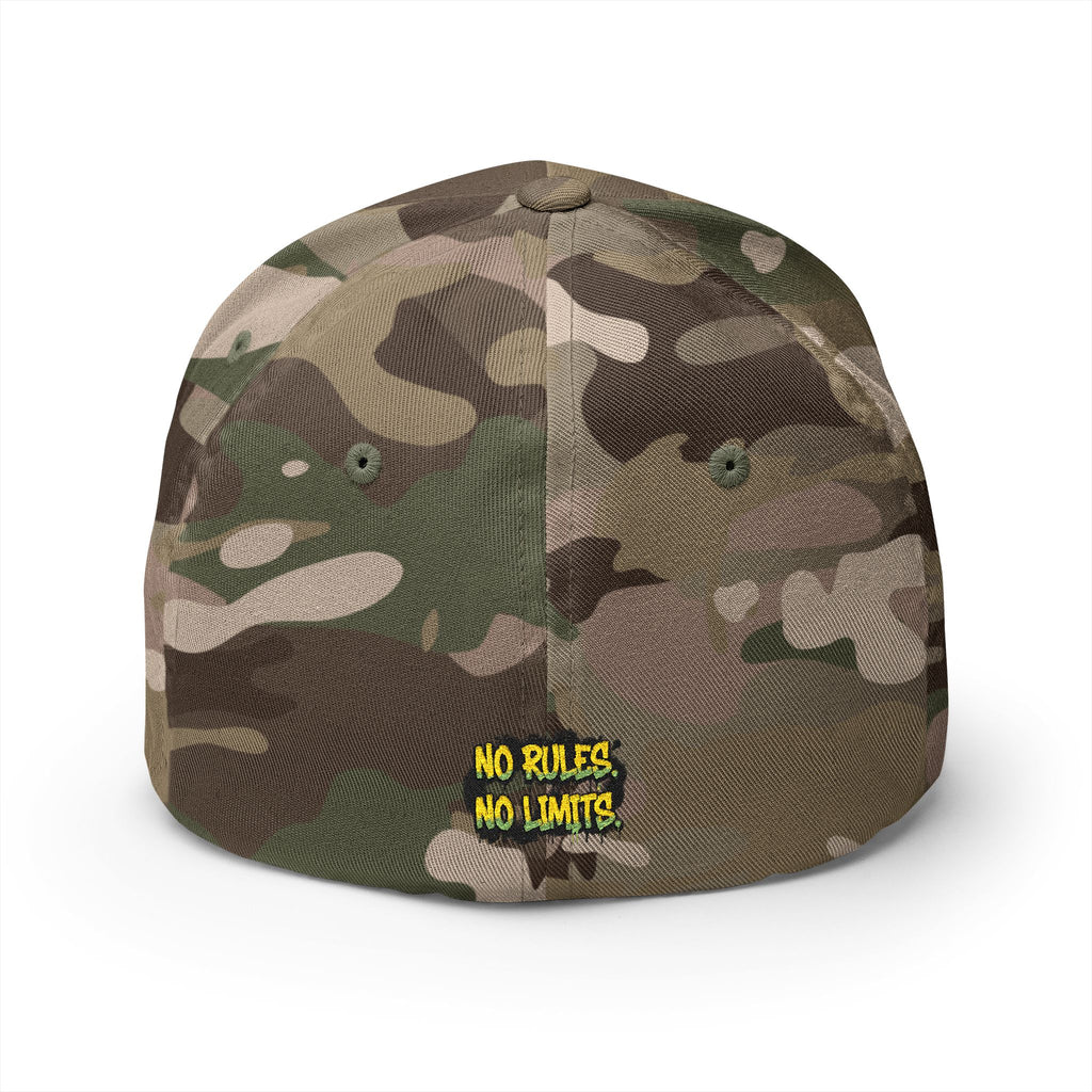 IT'S WHATEVER Embroidered Closed-Back Cap