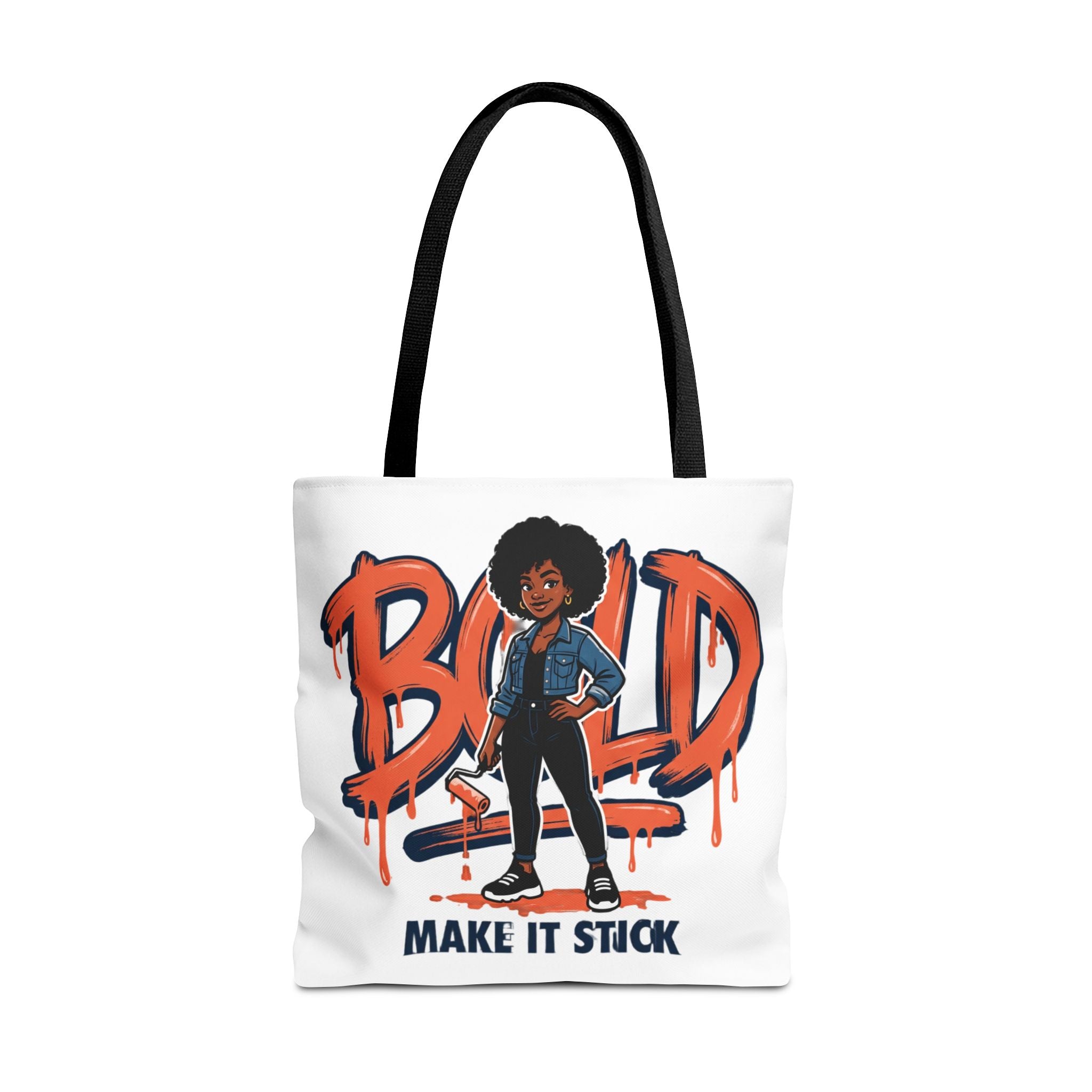 Bold Make It Stick Tote Bag