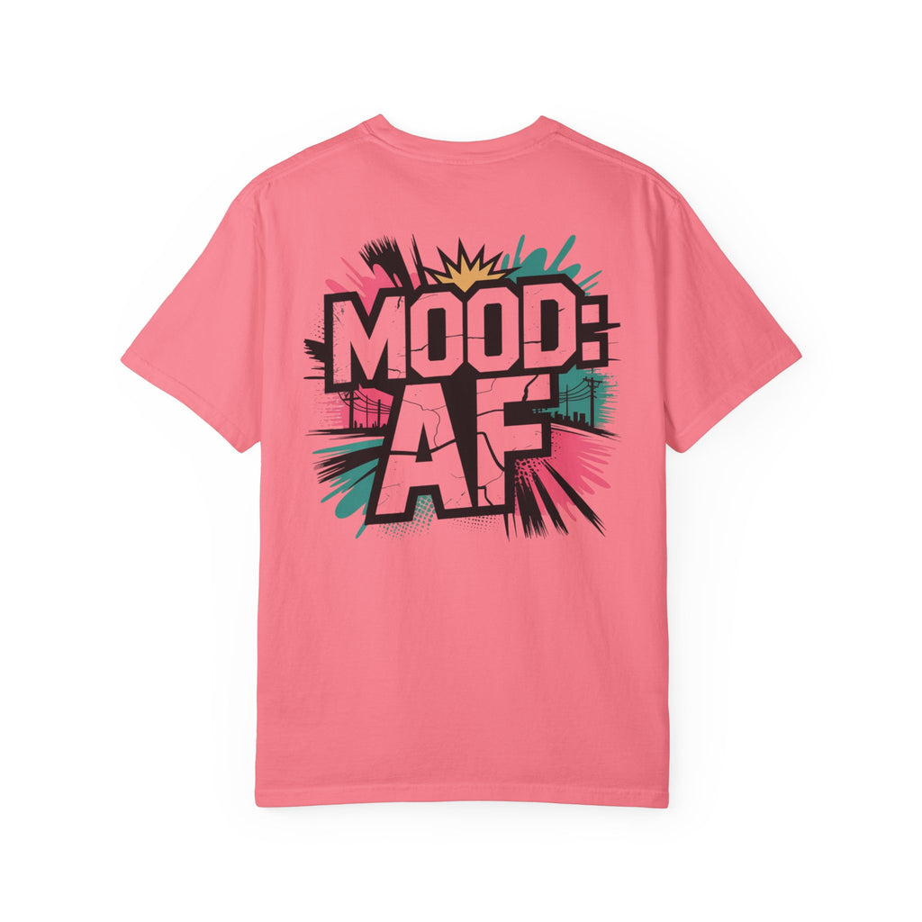 MOOD AF Graphic Tee — Bold Retro Pop-Art Unisex T-Shirt