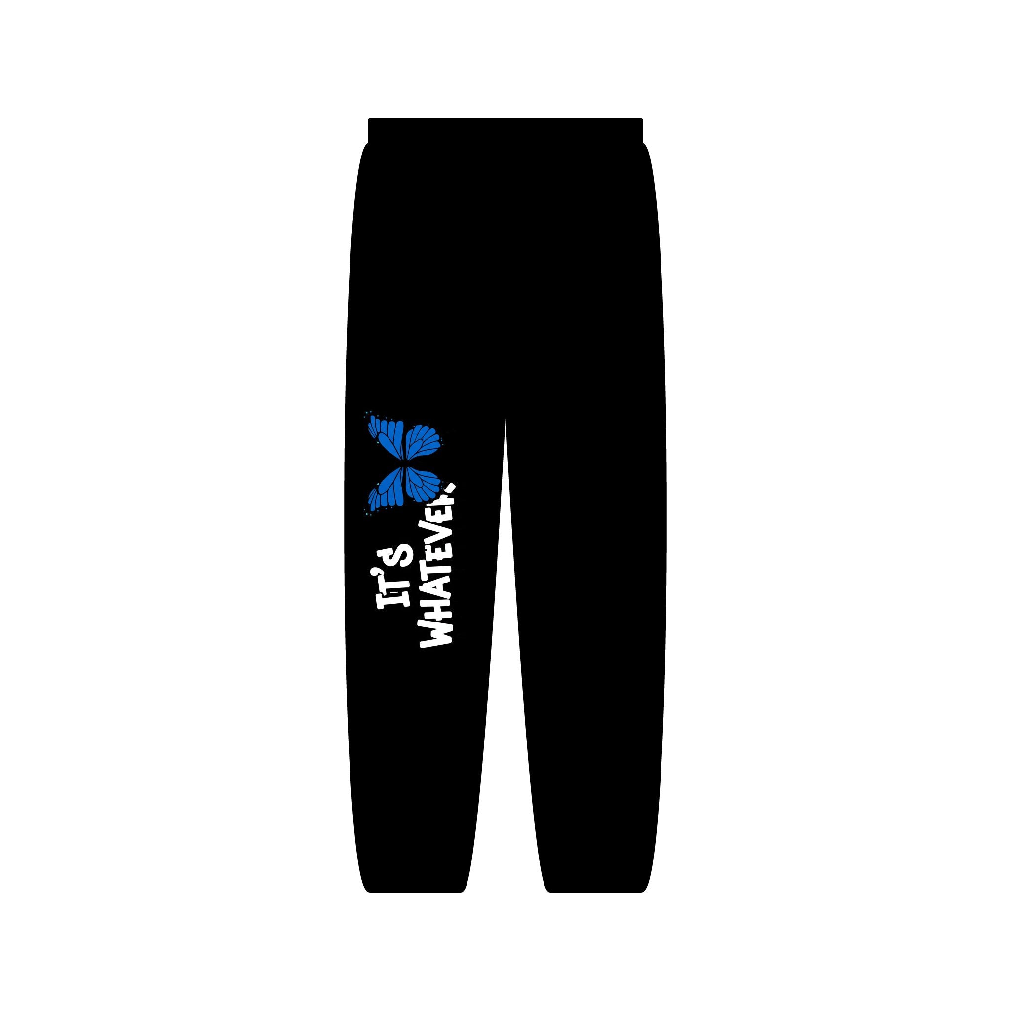 IT'S WHATEVER Butterfly Joggers — Streetwear Sweatpants