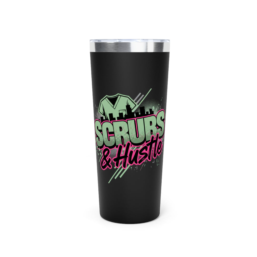 Scrubs & Hustle 22oz Insulated Tumbler – Medical Nurse Coffee Travel Mug