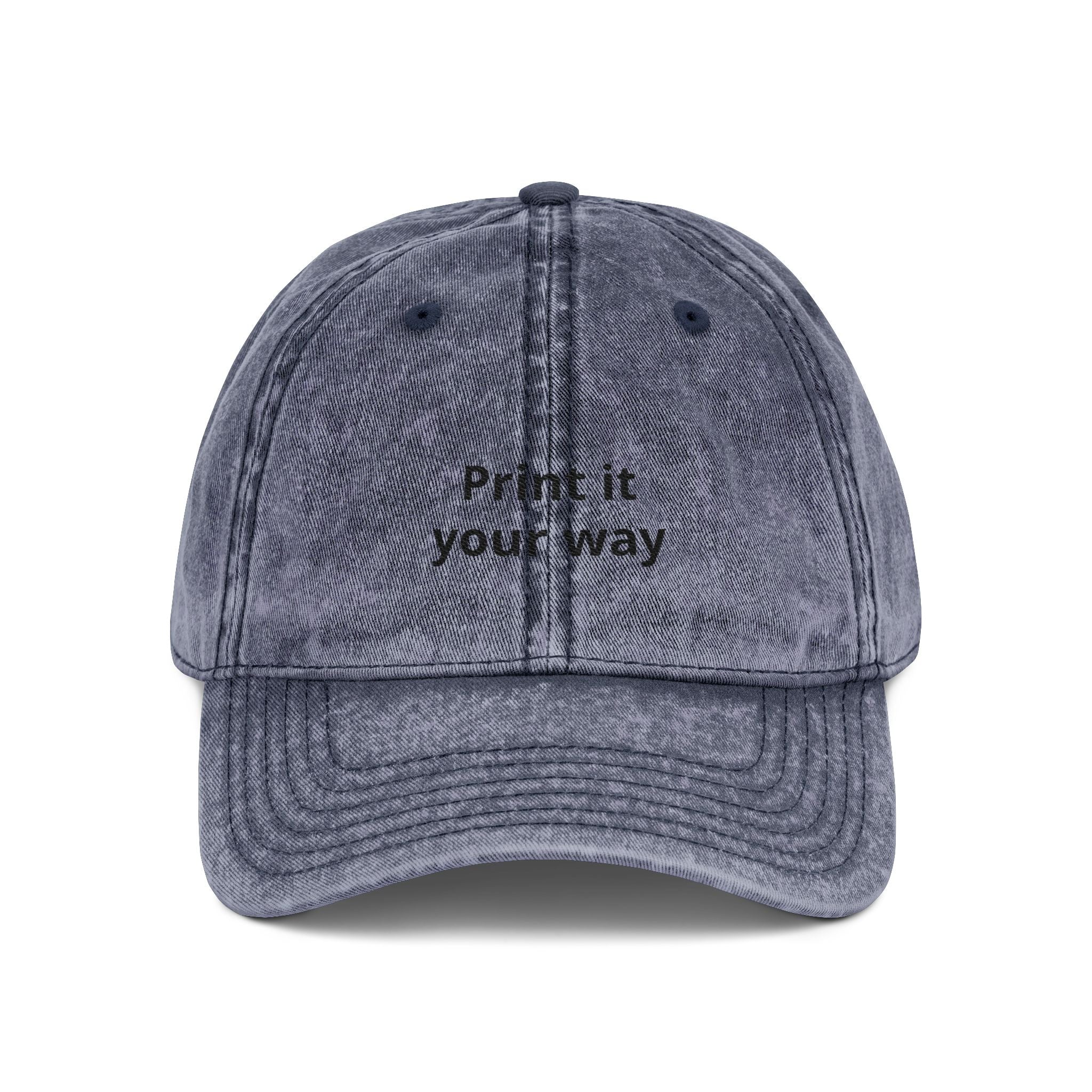 Embroidered Vintage Dad Hat