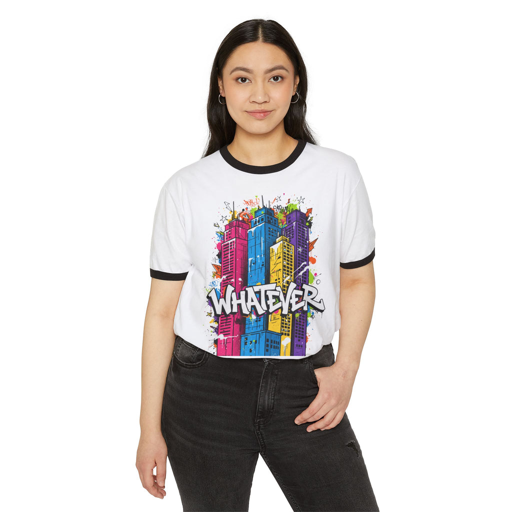 Cityscape Ringer Tee