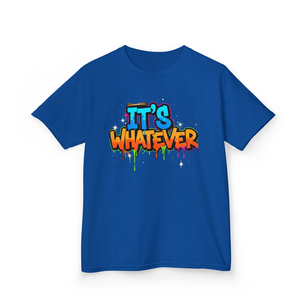 Color Drip Graffiti Kids Tee — Streetwear Graphic T-Shirt