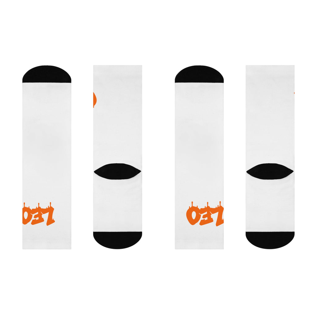 Leo Zodiac Crew Socks