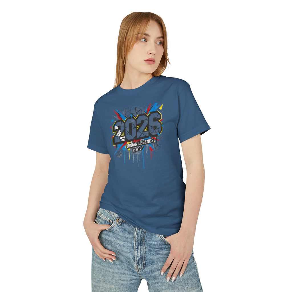 2026 Street Art Graphic Tee - Urban Legends College Streetwear T-Shirt