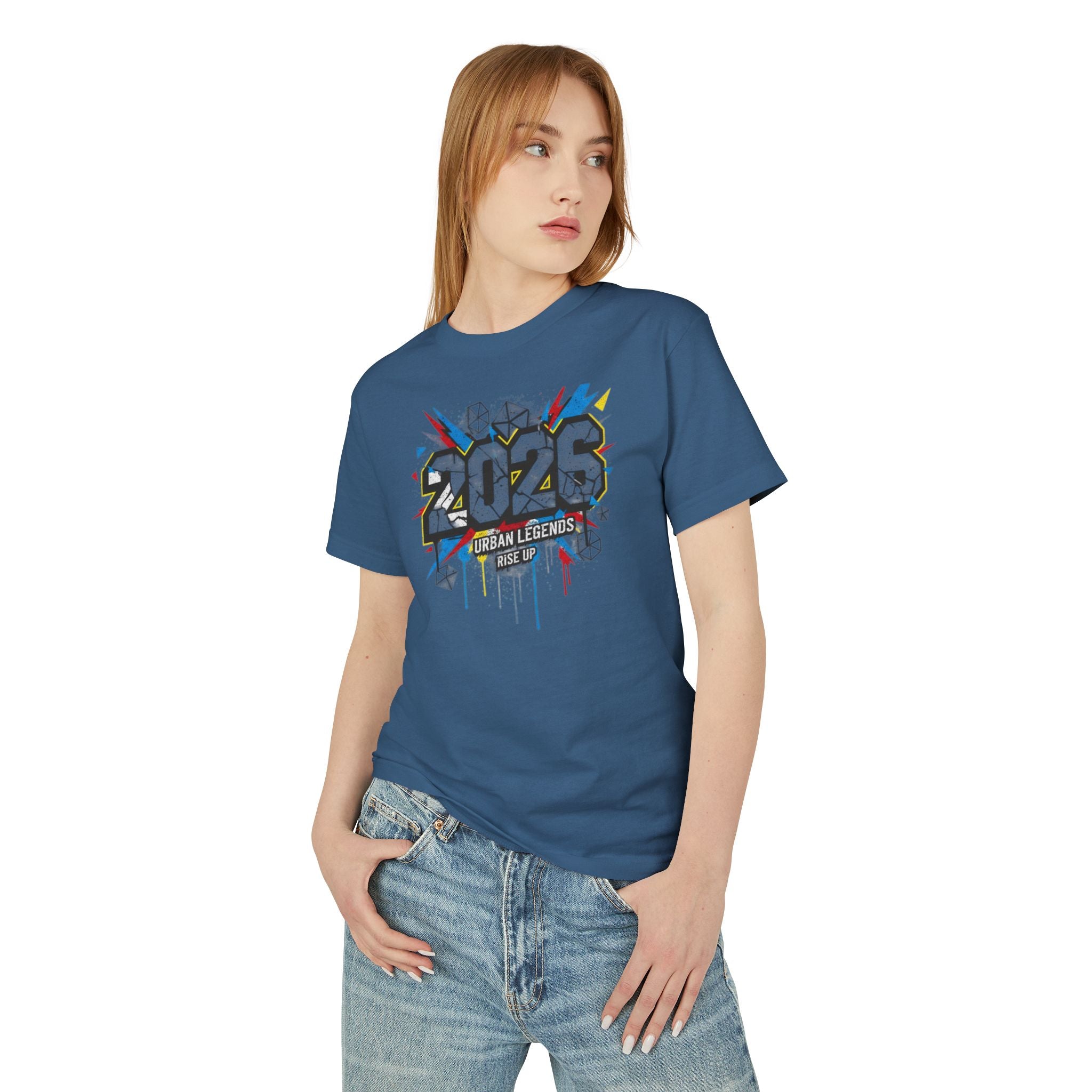2026 Street Art Graphic Tee - Urban Legends College Streetwear T-Shirt