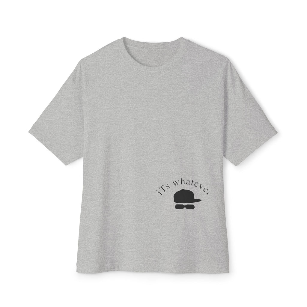 Boxy Tee — Minimal "No Path, Just Movement" Graphic