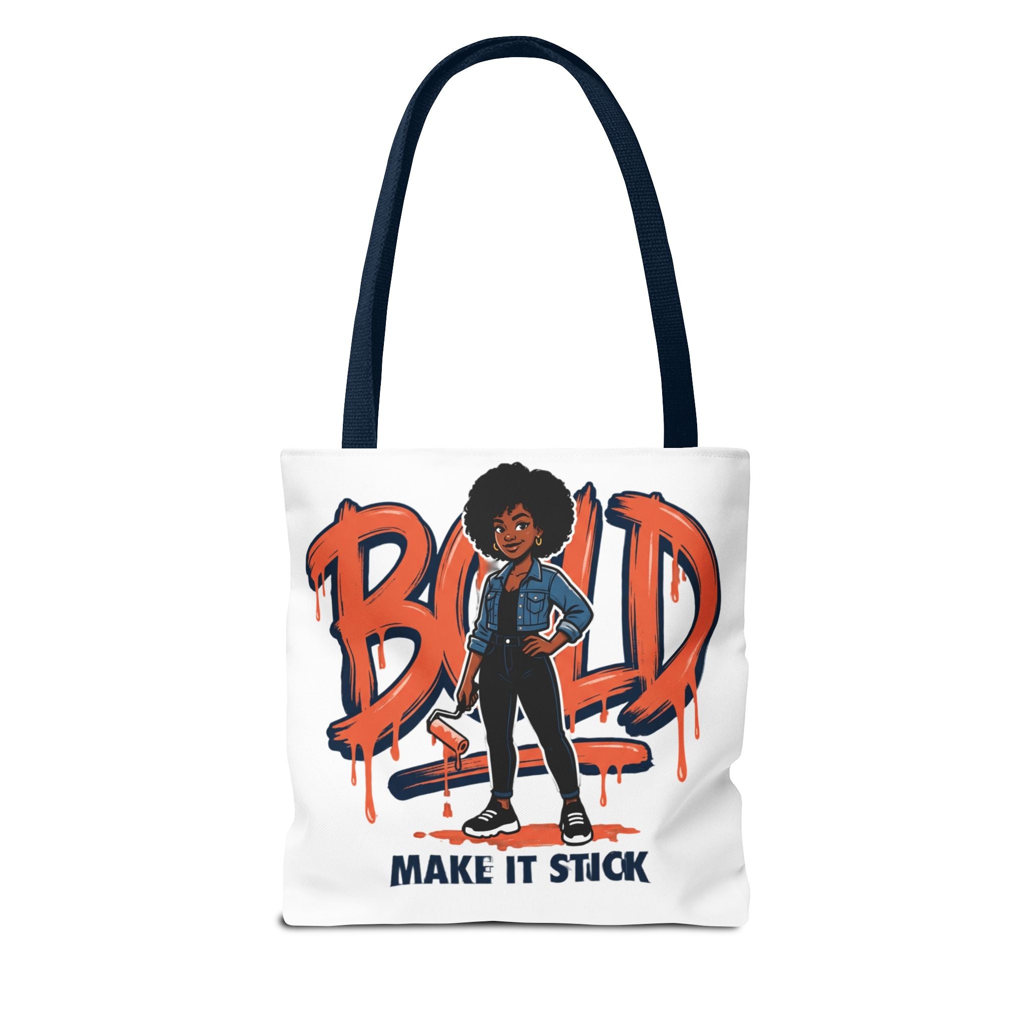 Bold Make It Stick Tote Bag