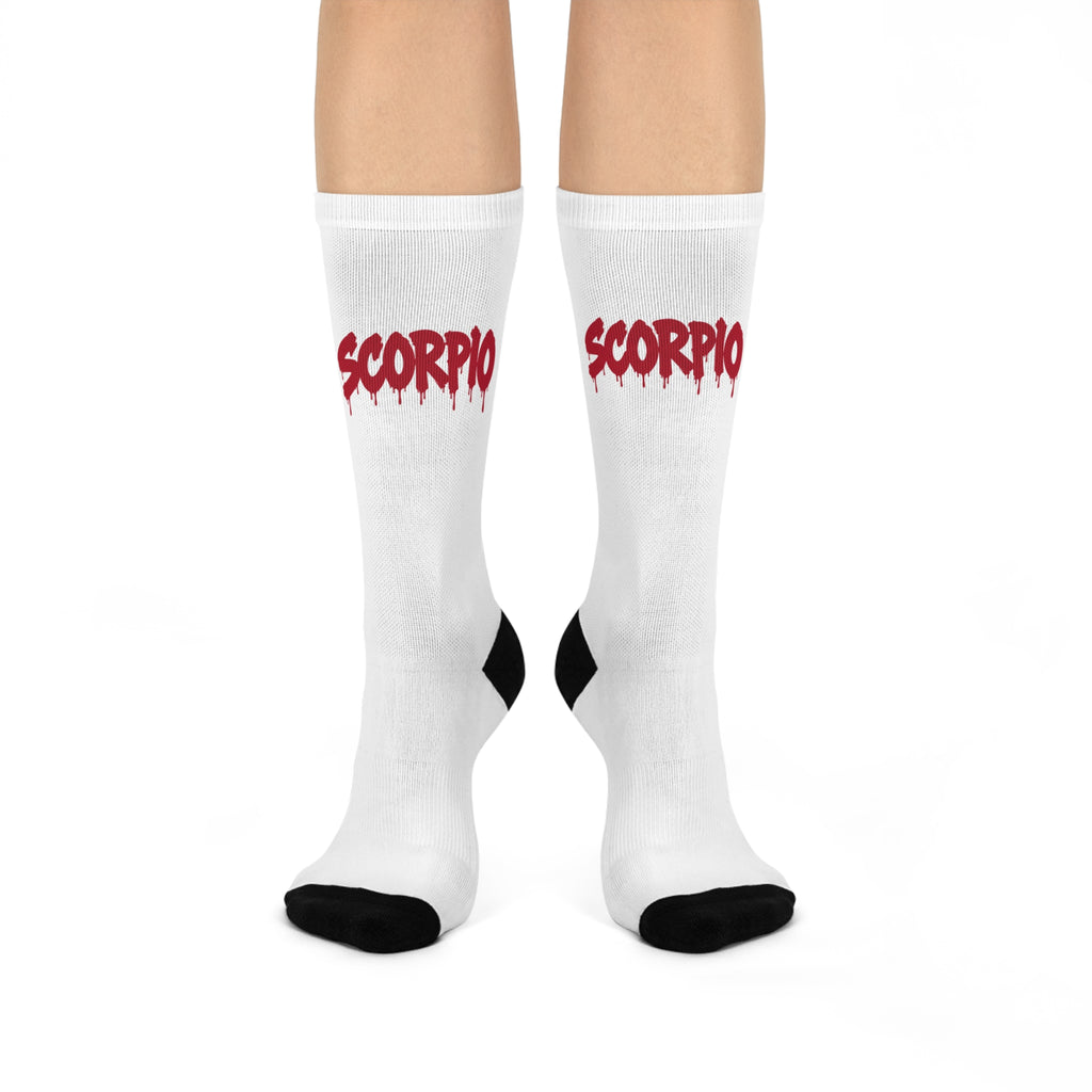 Scorpio Zodiac Crew Socks