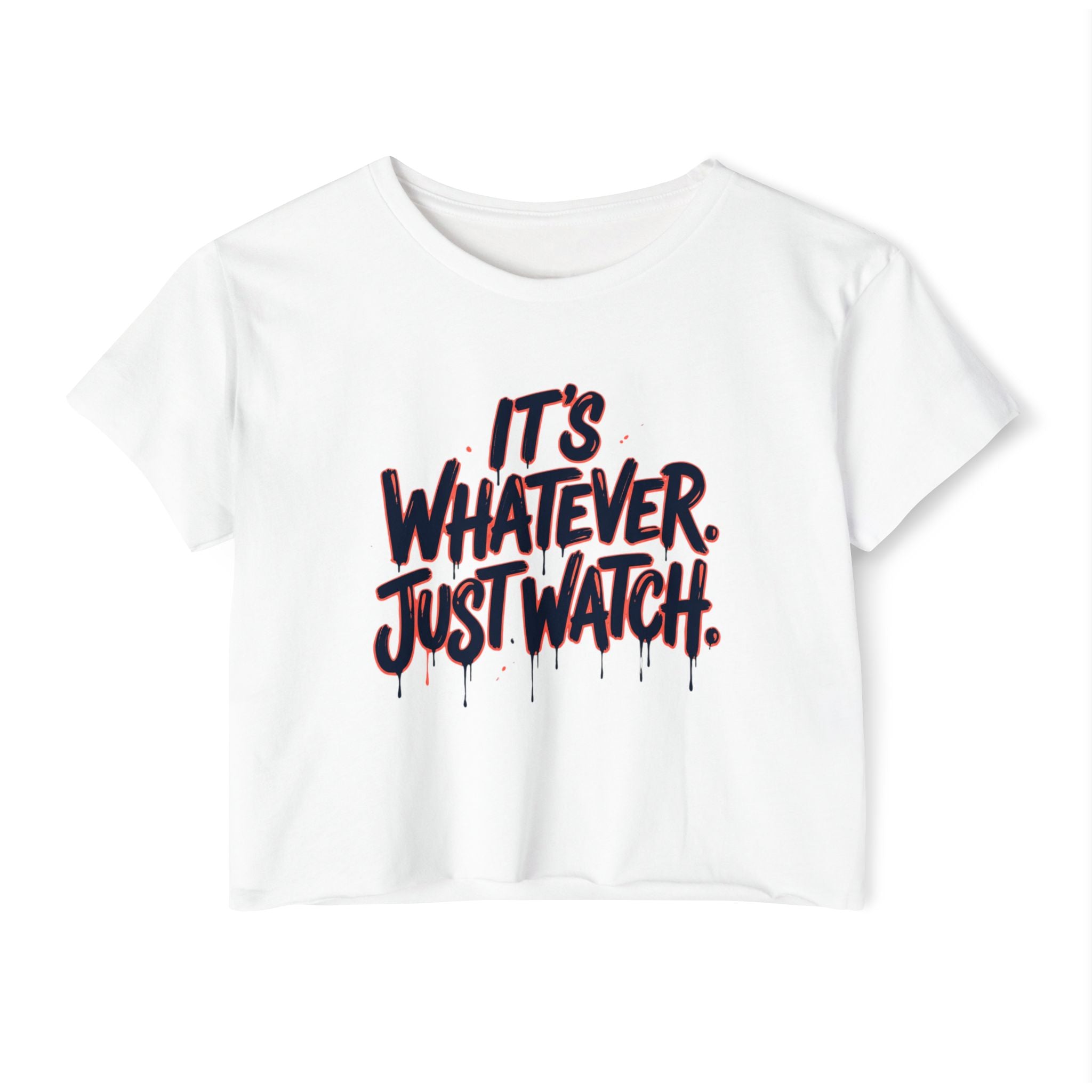 Just Watch Crop Top