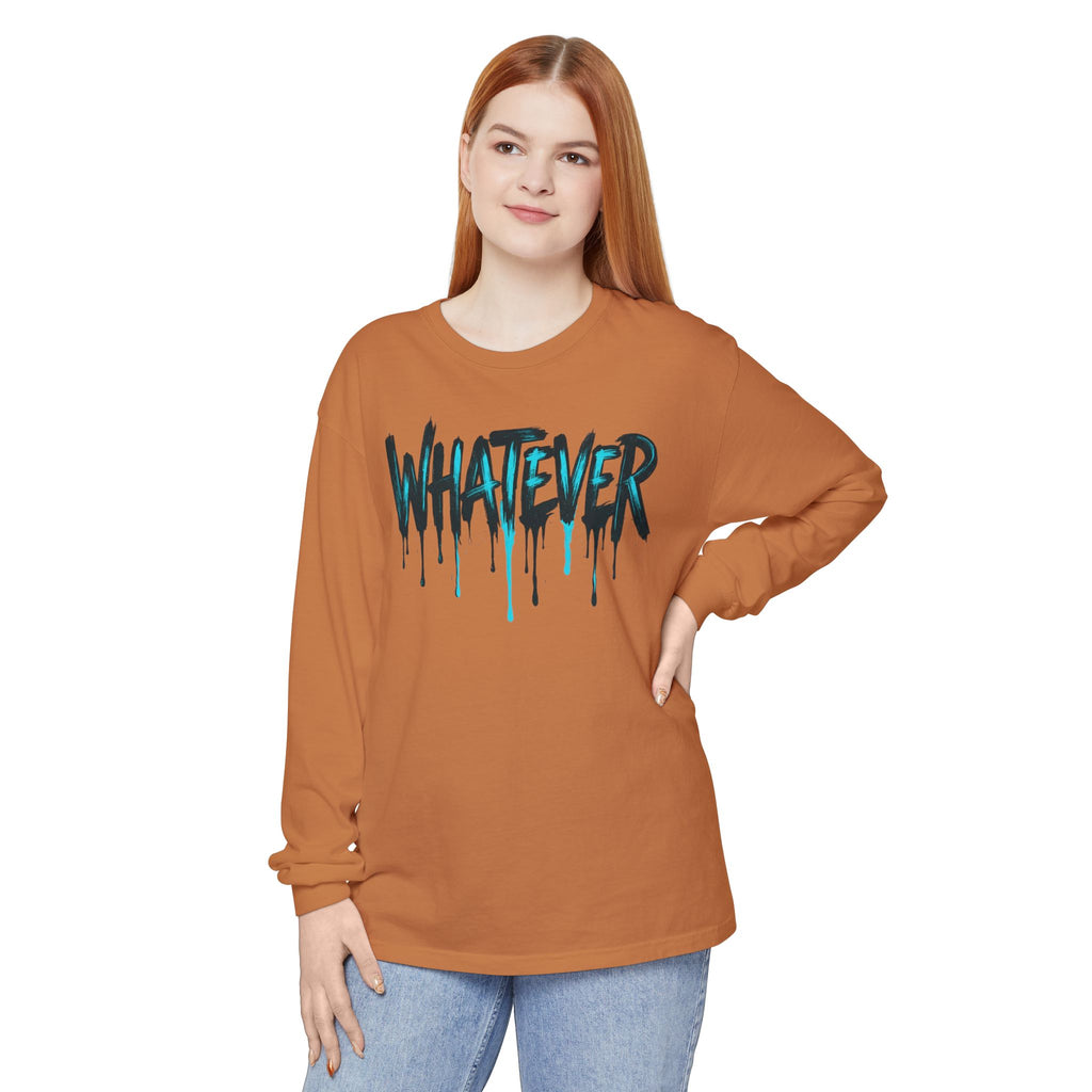 Whatever Drip Long Tee