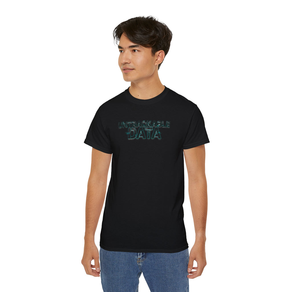 T-Shirt — "Untrackable Data" Tech Privacy Graphic Tee