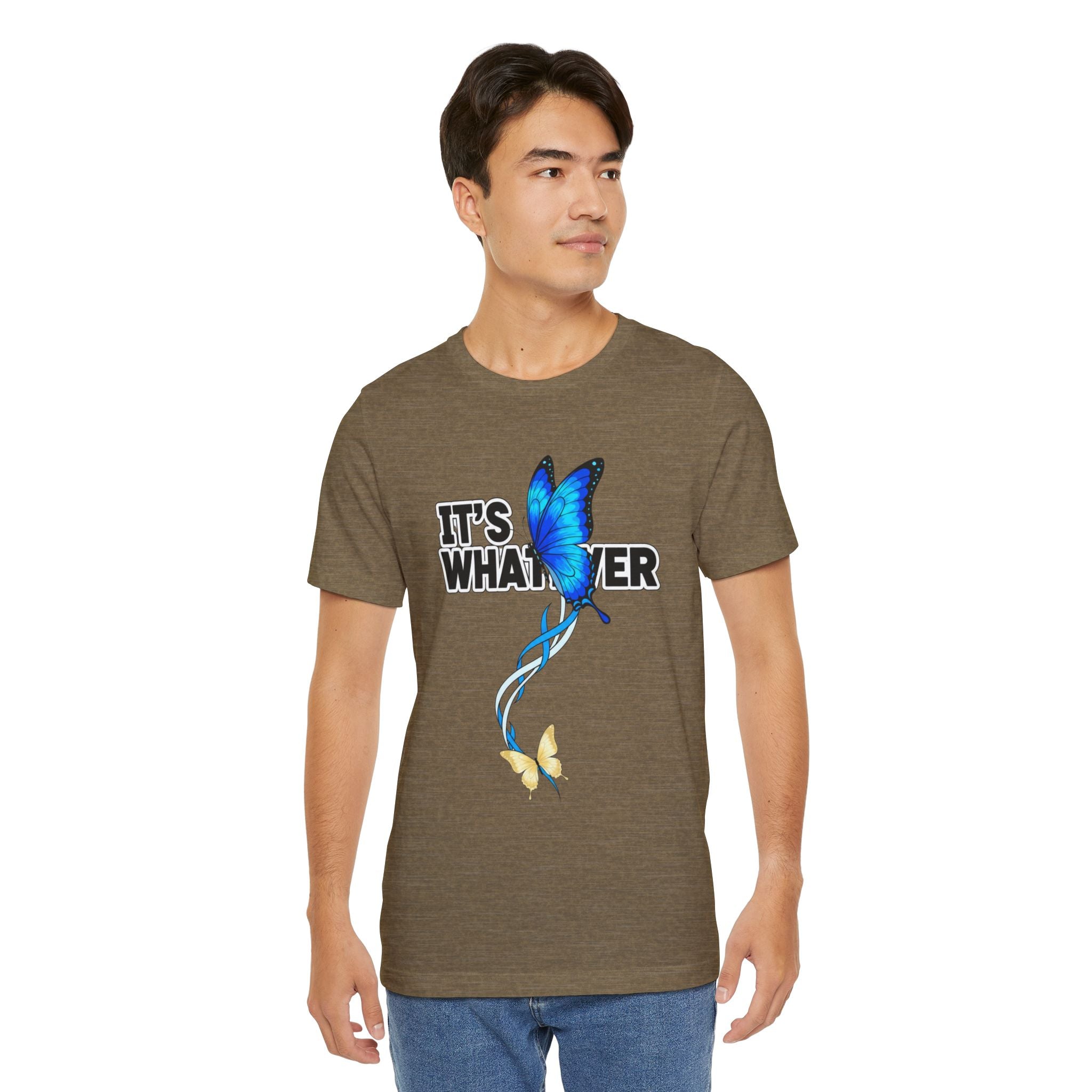 It's Whatever Blue Butterfly Tee