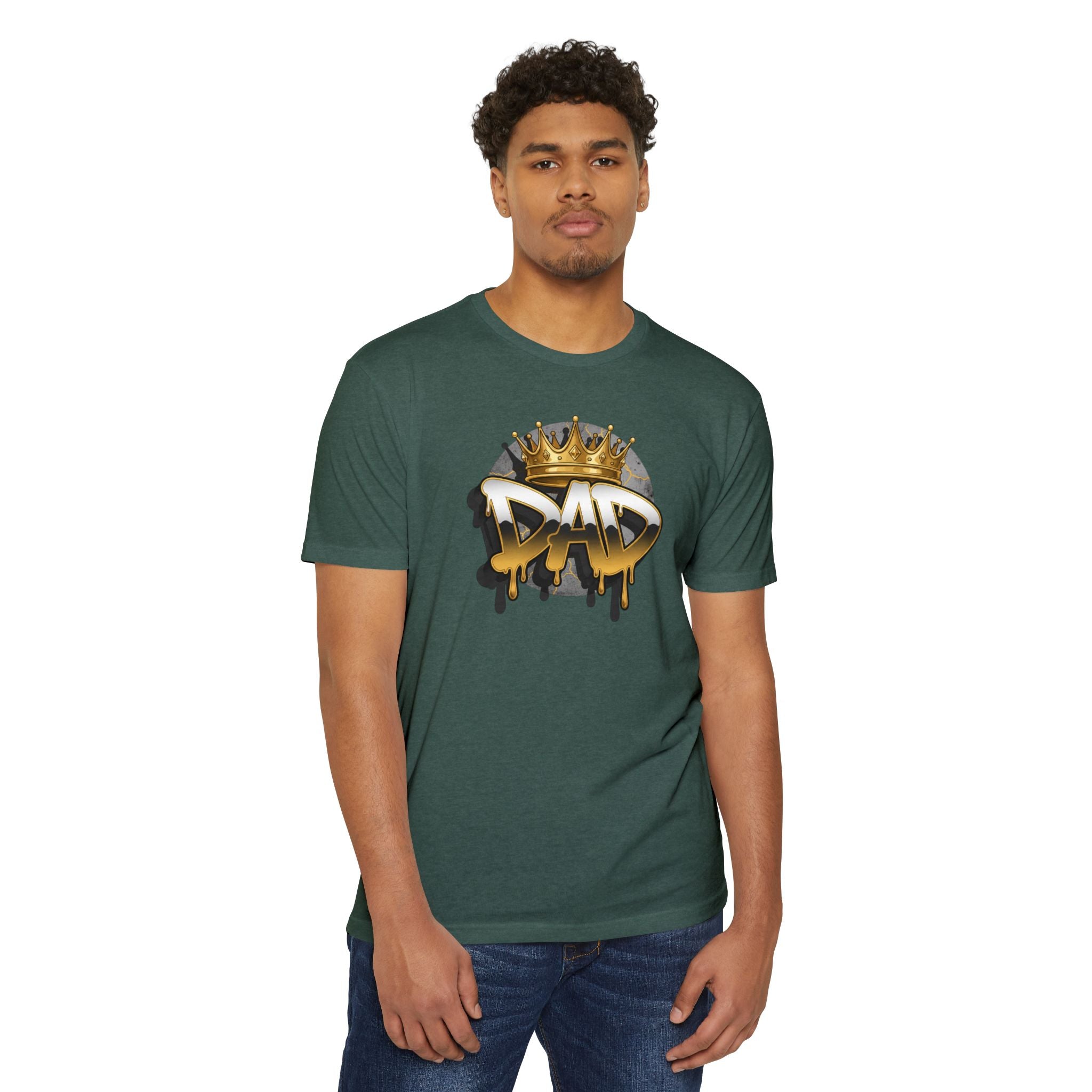 Dad Crown Graffiti Tee