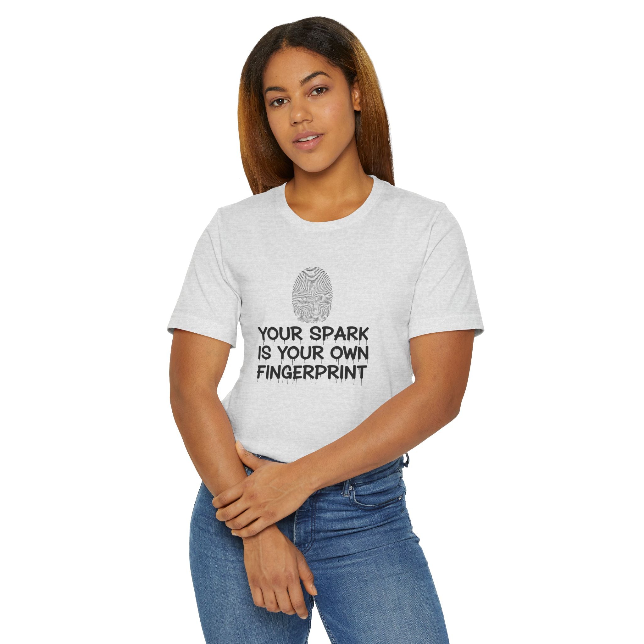 Your Spark Fingerprint Tee | Born to Stand Out