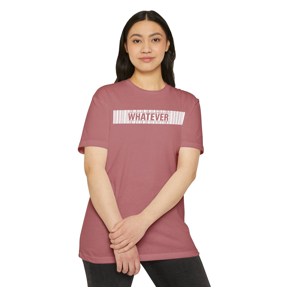 WHATEVER Barcode T-Shirt