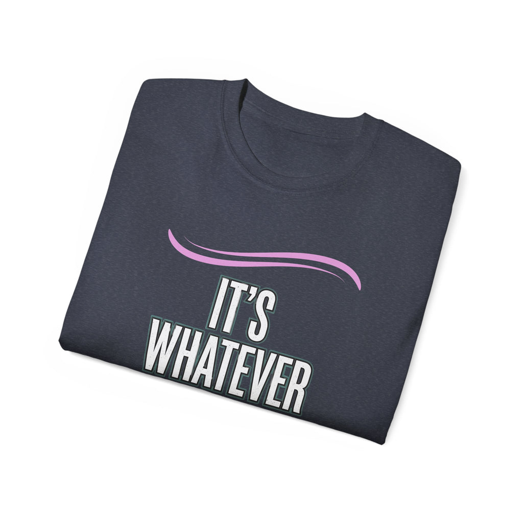 Retro Pink Accent Graphic Tee