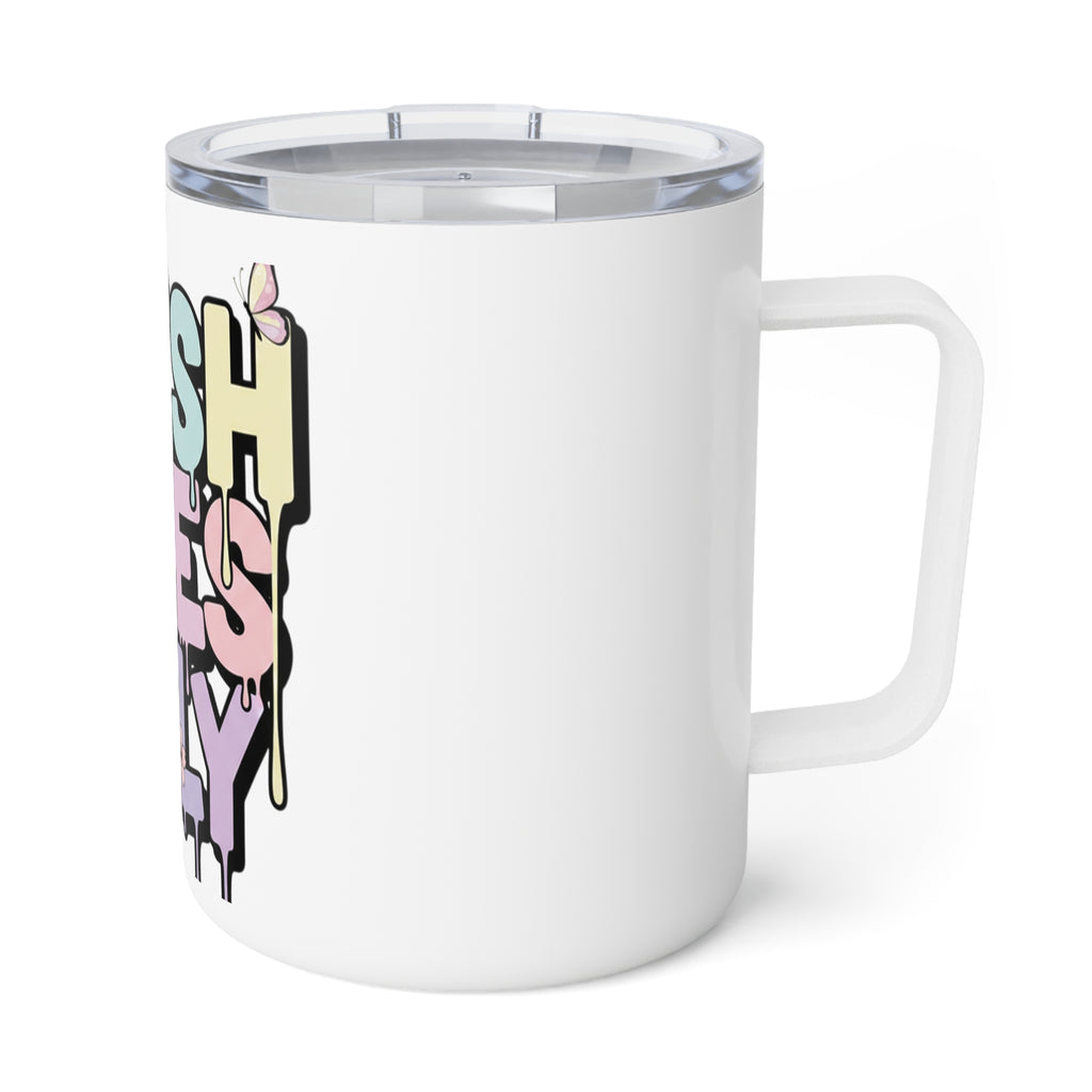 Fresh Vibes Only | 10oz Pastel Drip Mug