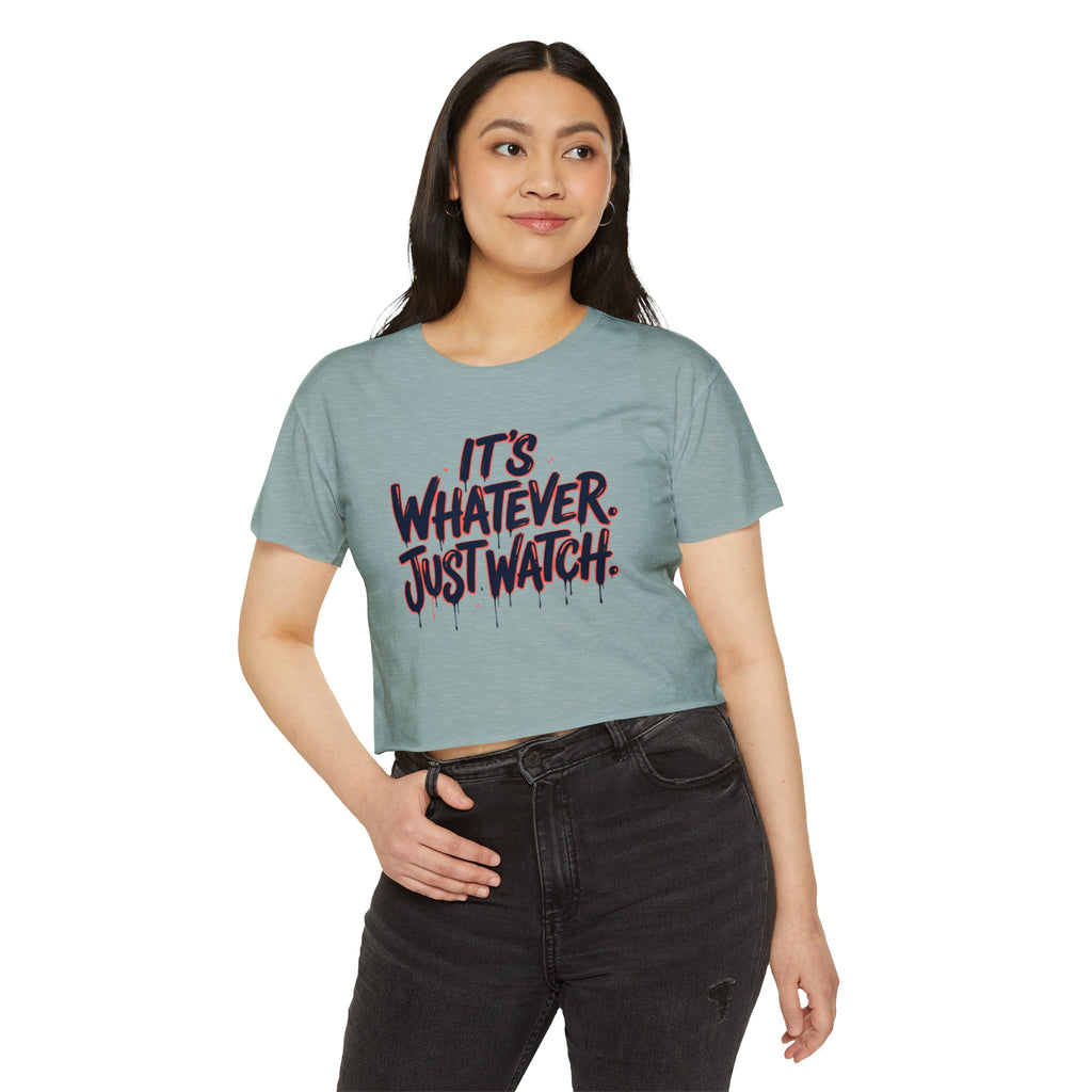 Just Watch Crop Top