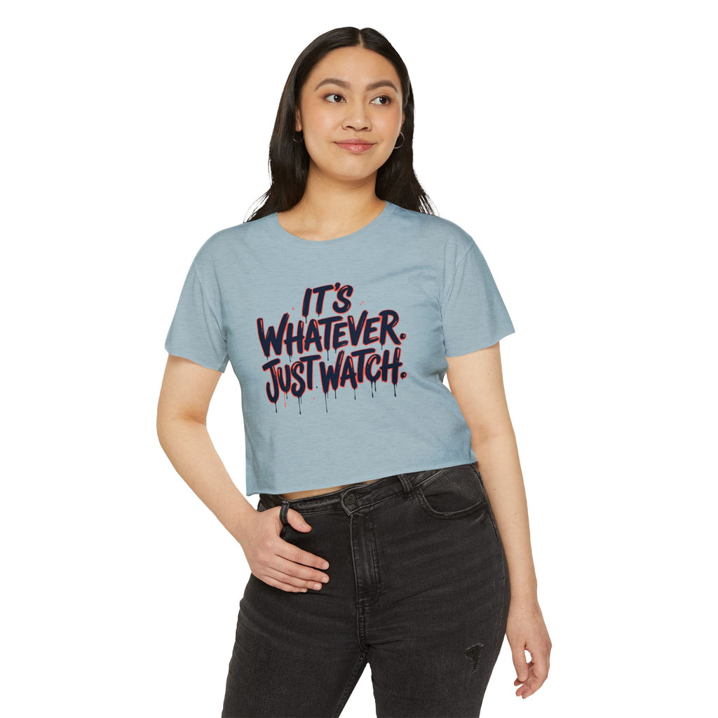 Just Watch Crop Top
