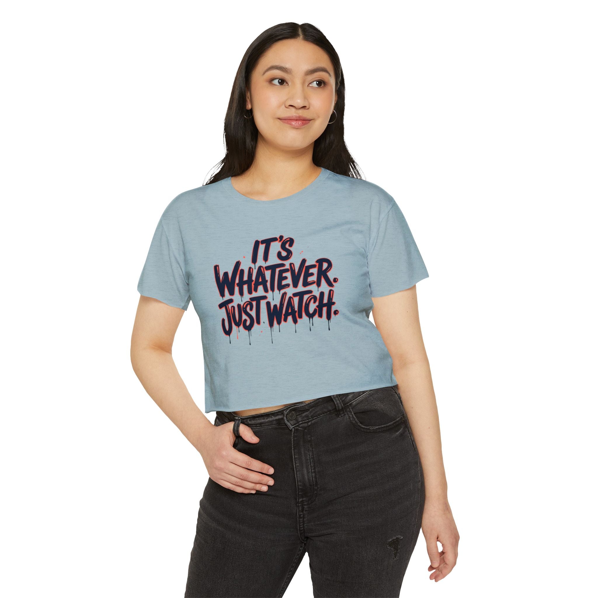 Just Watch Crop Top