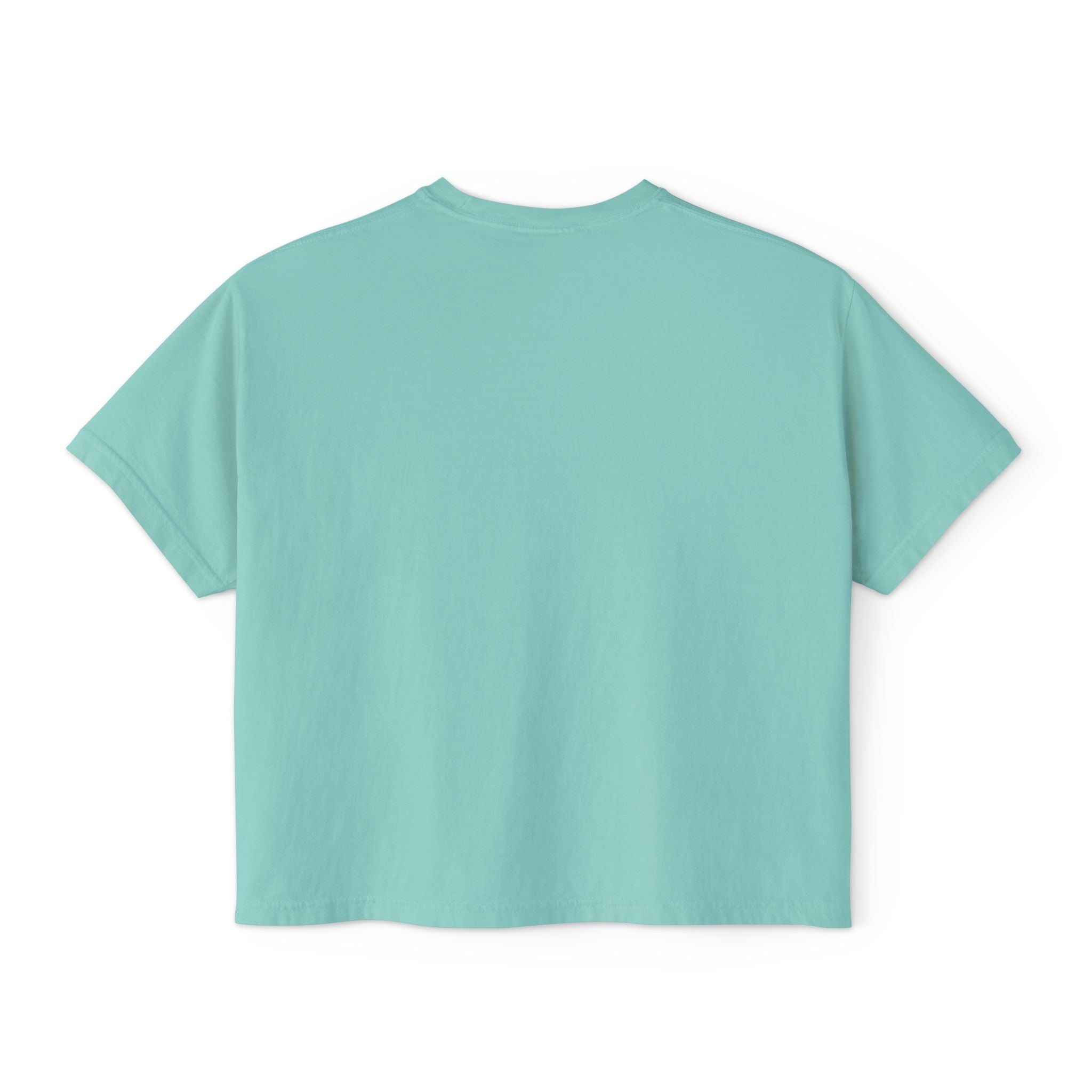 Girl Block His Number Boxy Tee - Funny Feminist Graphic Shirt