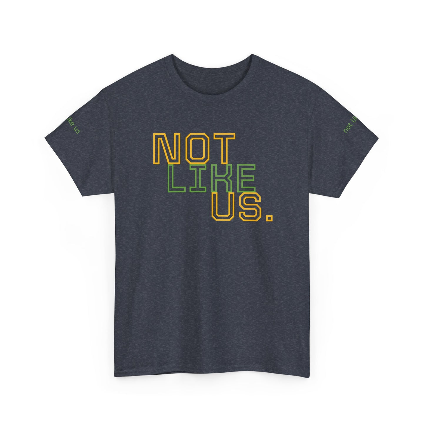 Unisex Heavy Cotton Tee - "NOT LIKE US" Statement Tee