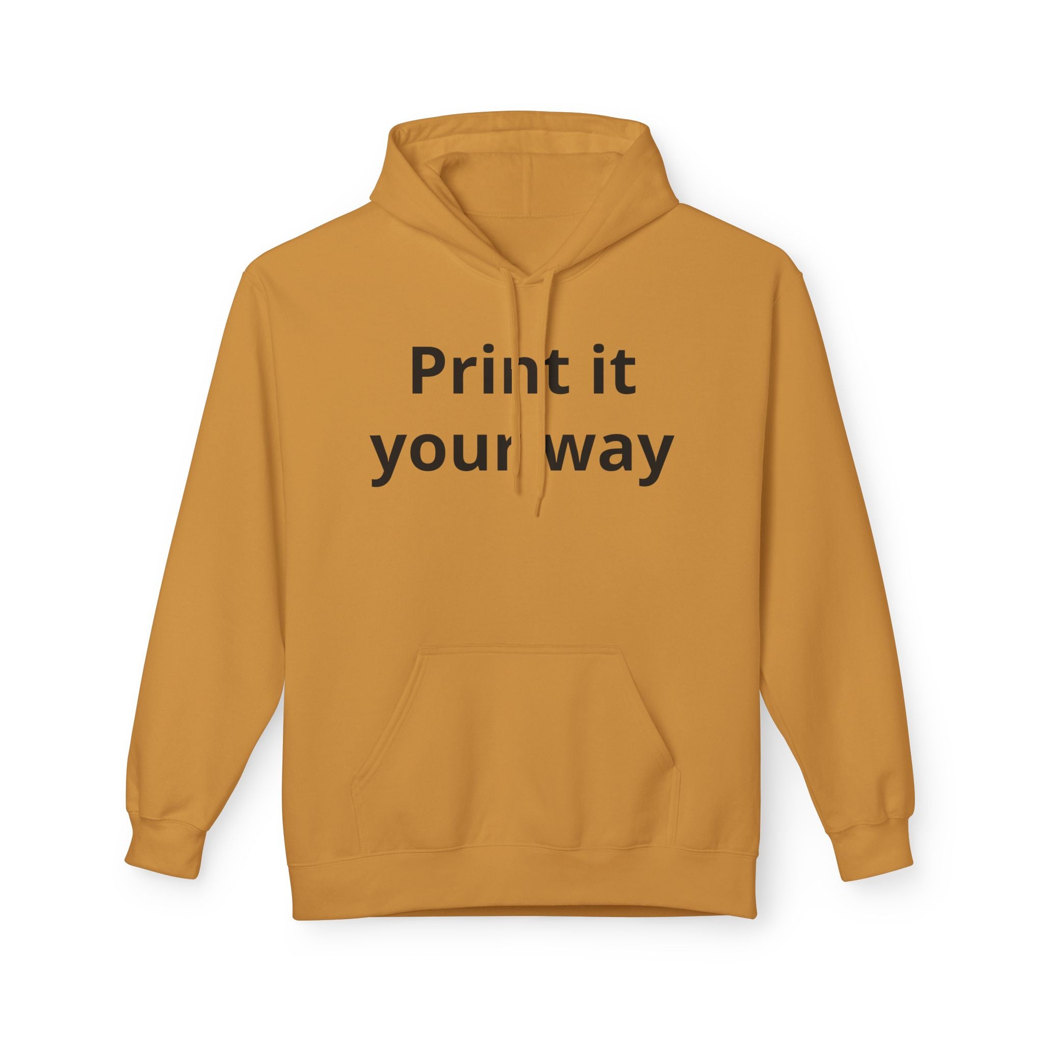 Customizable Midweight Hoodie