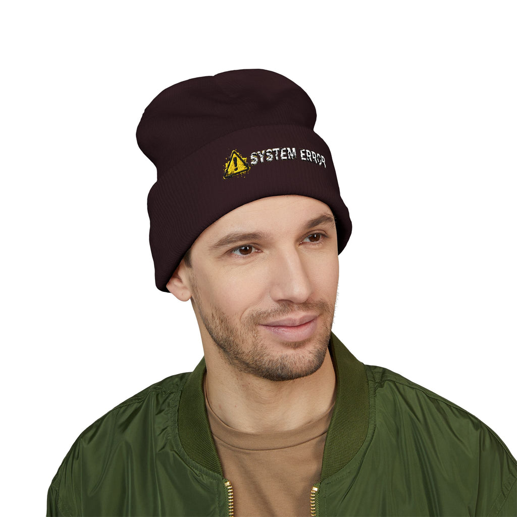System Error Cuffed Beanie