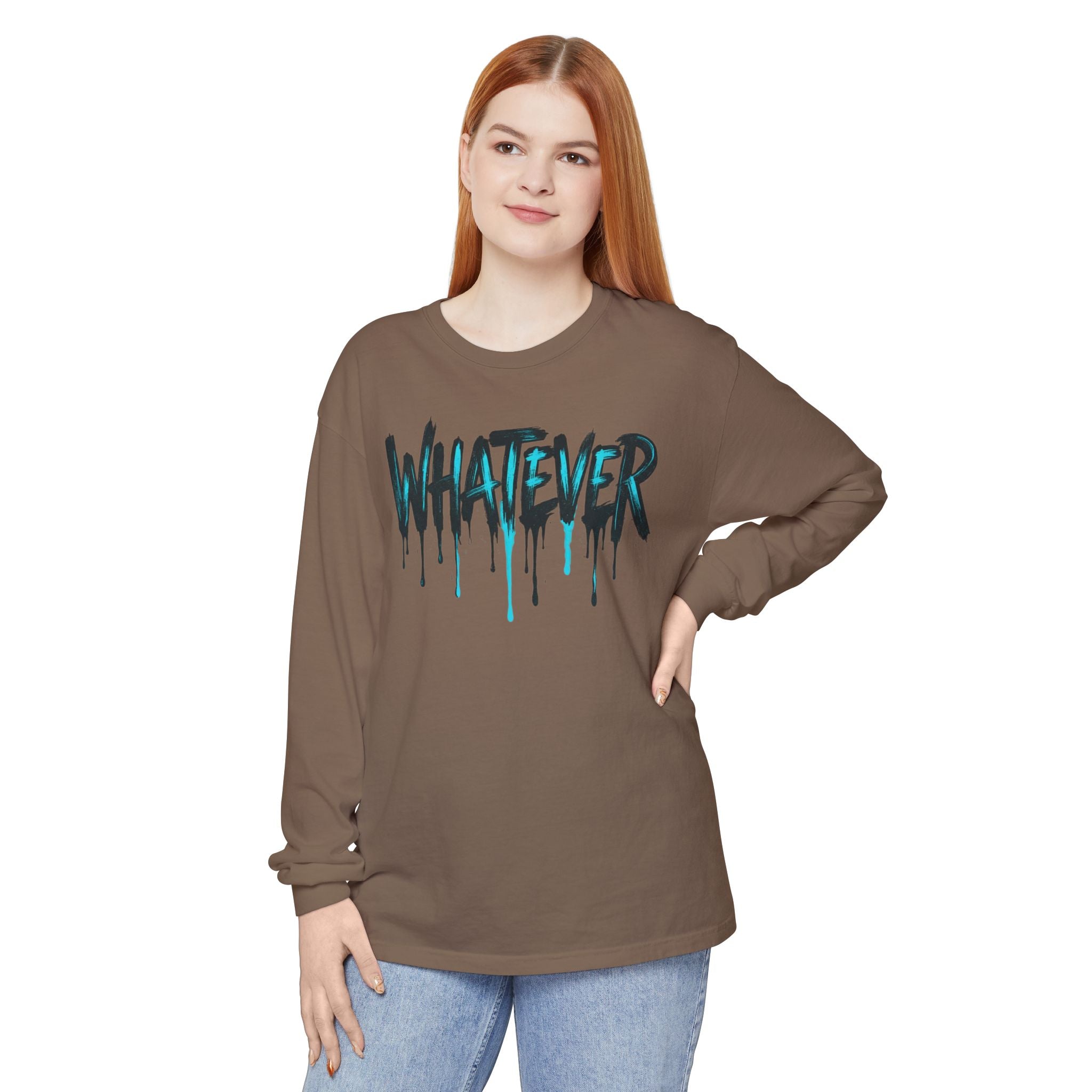 Whatever Drip Long Tee