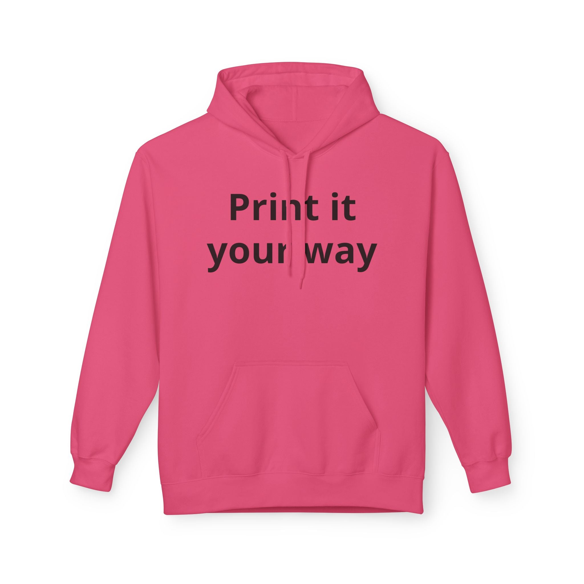 Customizable Midweight Hoodie